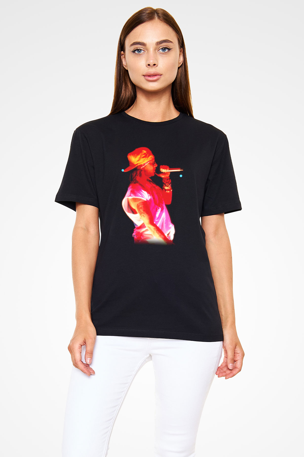 Axl Rose Siyah Unisex Tişört T-Shirt - TişörtFabrikası