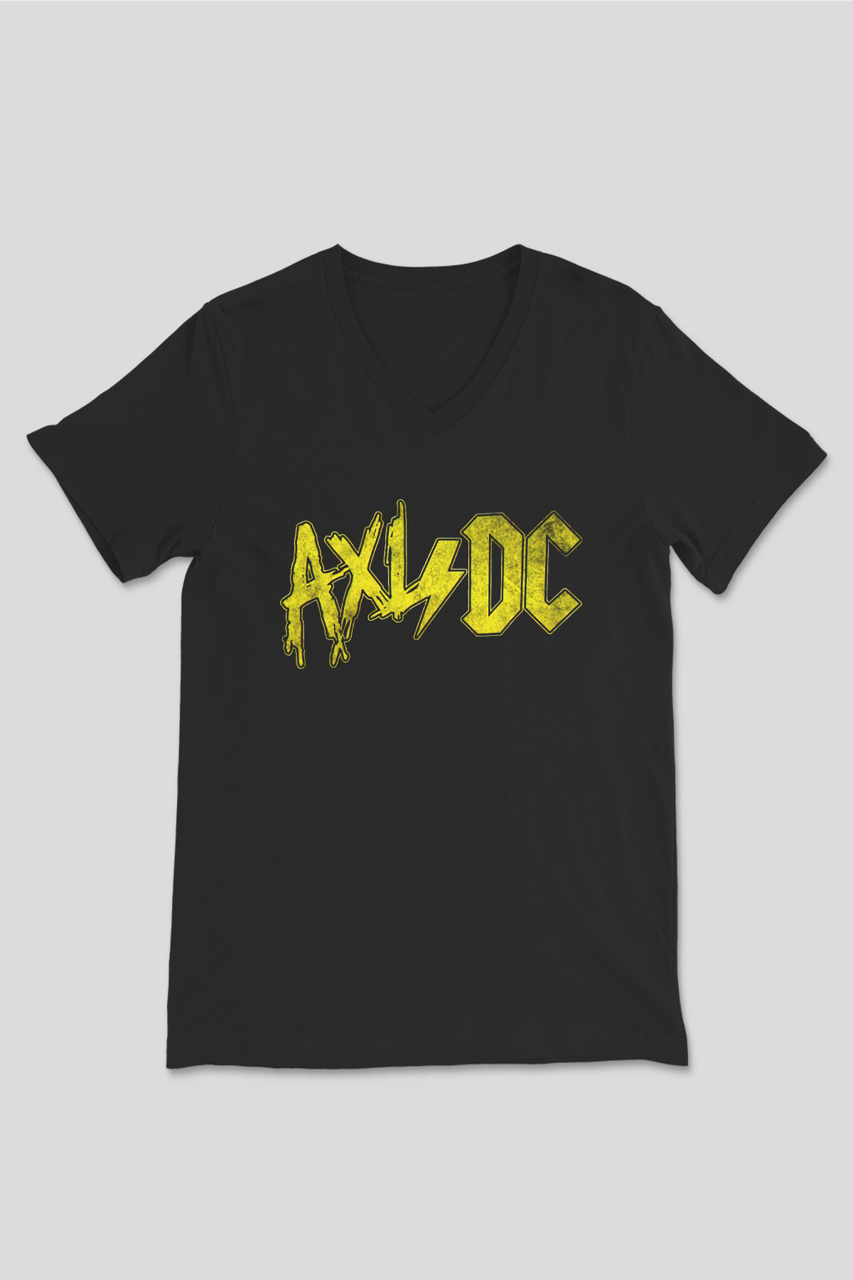 Axl Rose Siyah Unisex V Yaka Tişört