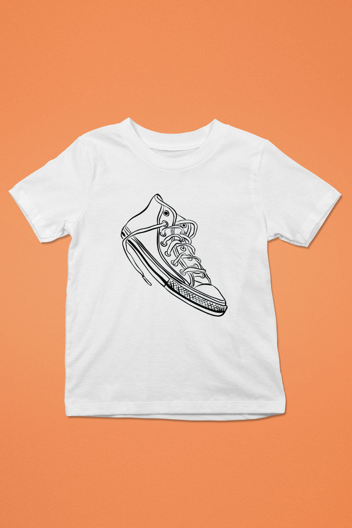 Ayakkabıcı Beyaz Unisex Çocuk Tişört