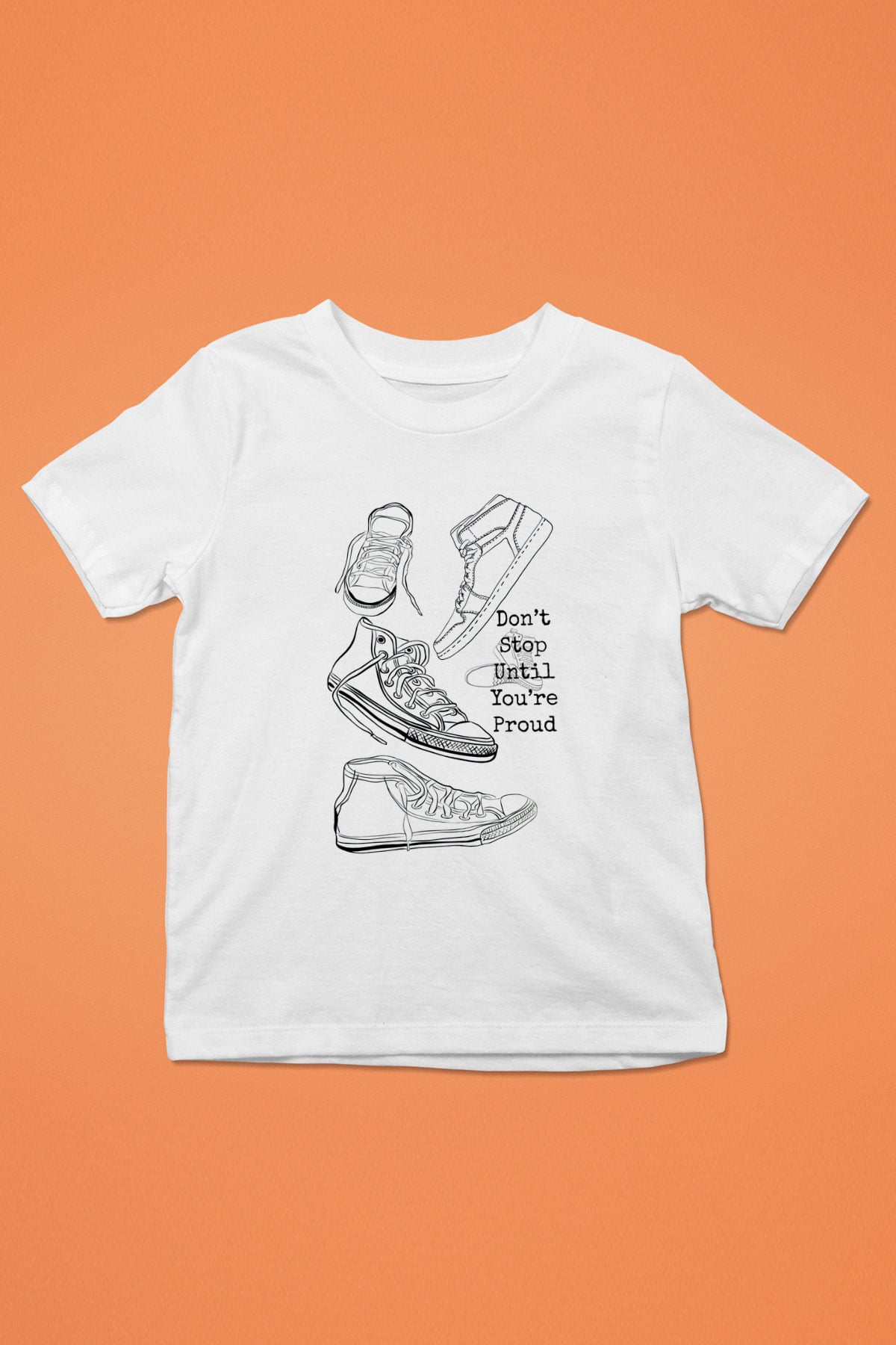Ayakkabıcı Beyaz Unisex Çocuk Tişört