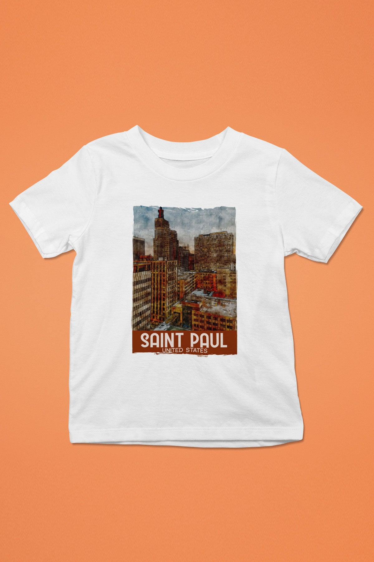 Aziz Paul Katedrali Beyaz Unisex Çocuk Tişört