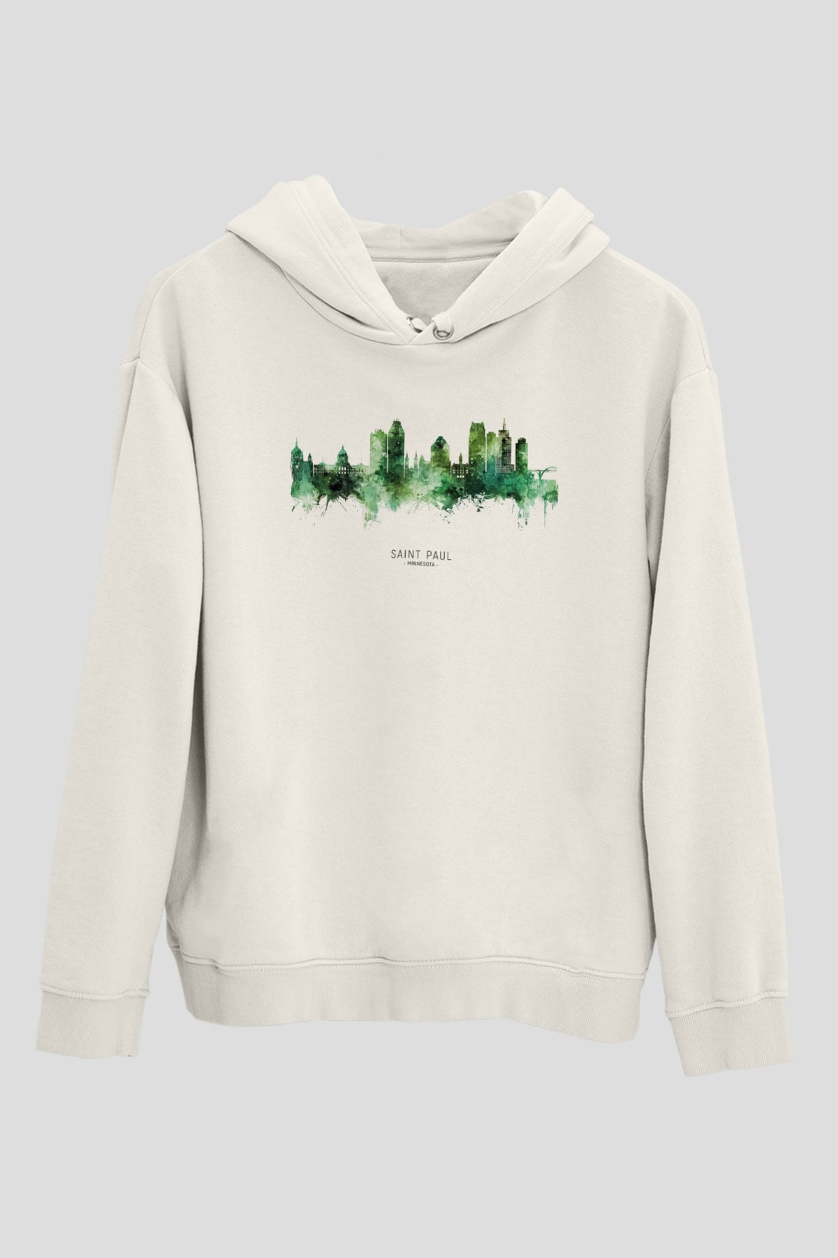 Aziz Paul Katedrali Beyaz Unisex Hoodie