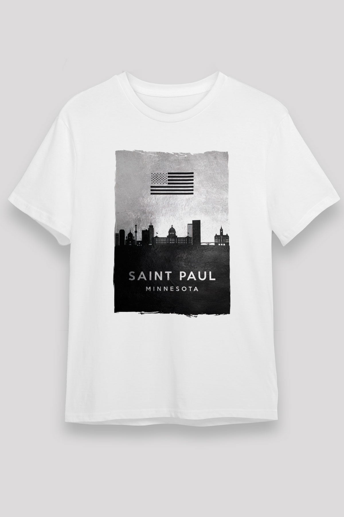 Aziz Paul Katedrali Beyaz Unisex Tişört T-Shirt - TişörtFabrikası
