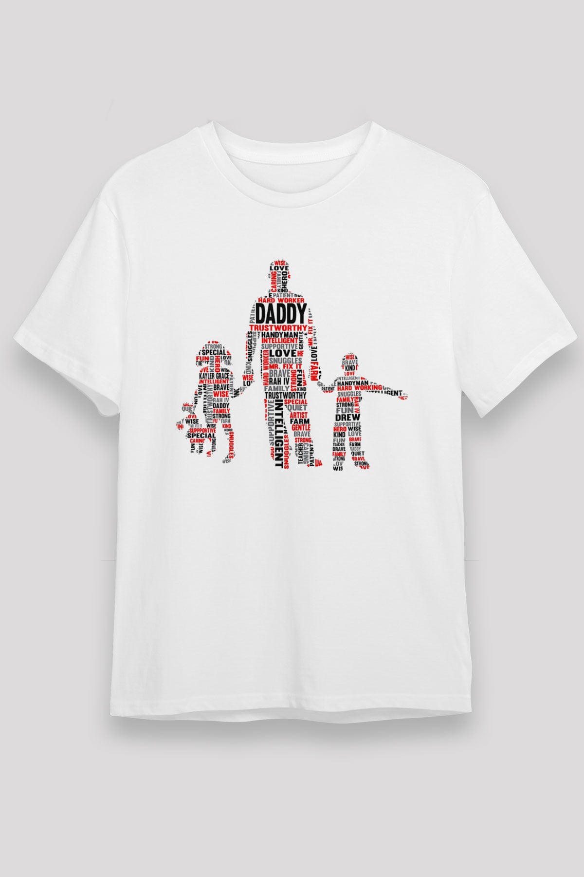 Babalar Günü Beyaz Unisex Tişört T-Shirt - TişörtFabrikası