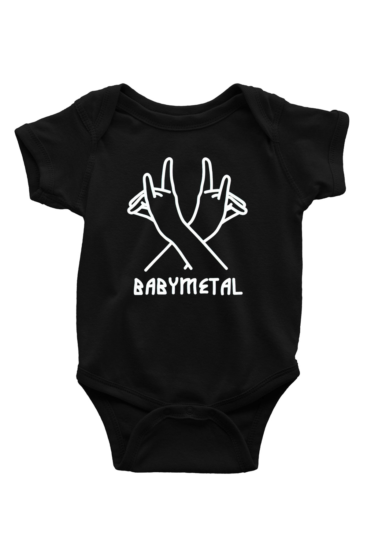 Babymetal Siyah Bebek Body - Zıbın