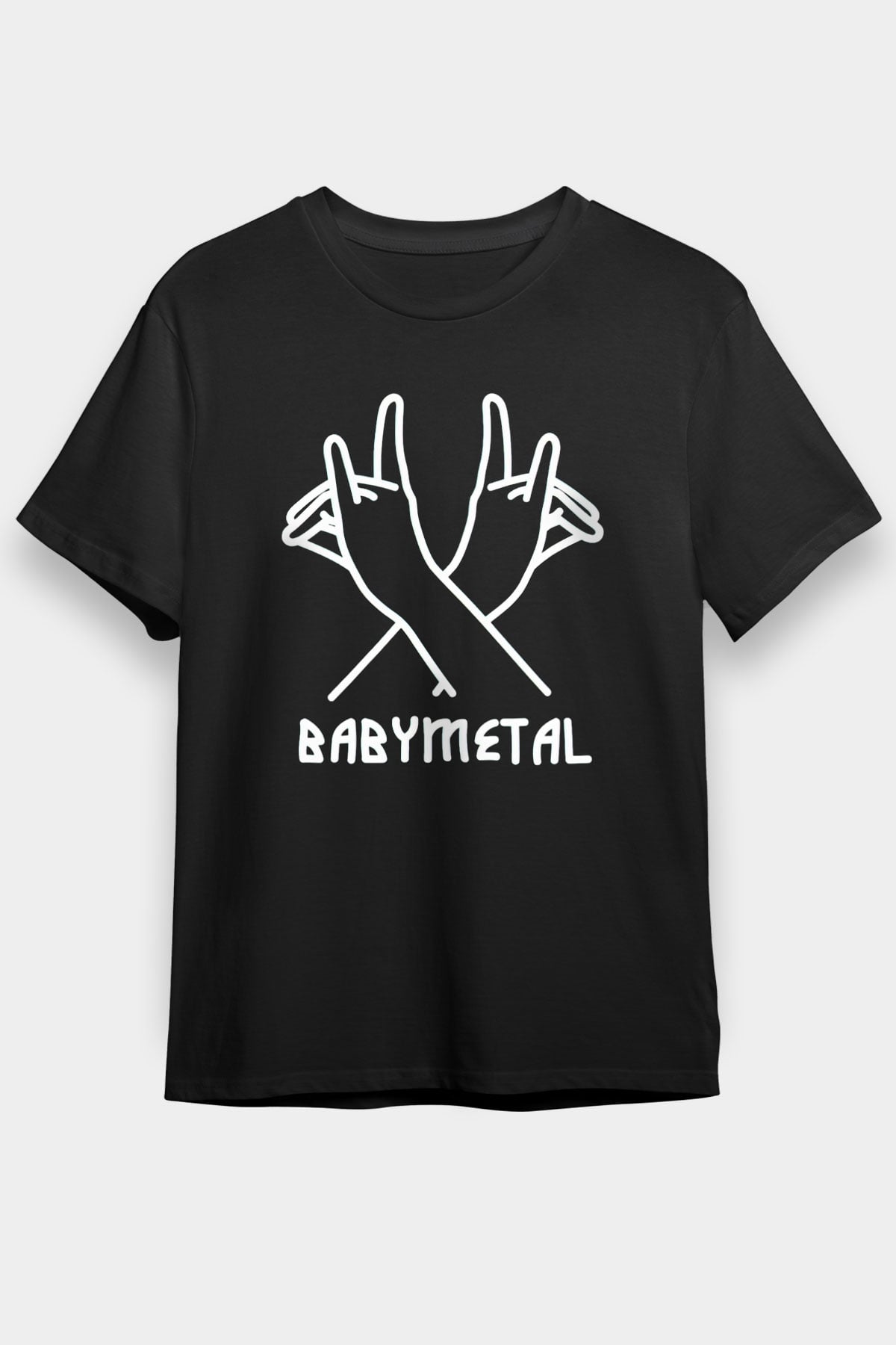 Babymetal Siyah Unisex Tişört T-Shirt - TişörtFabrikası