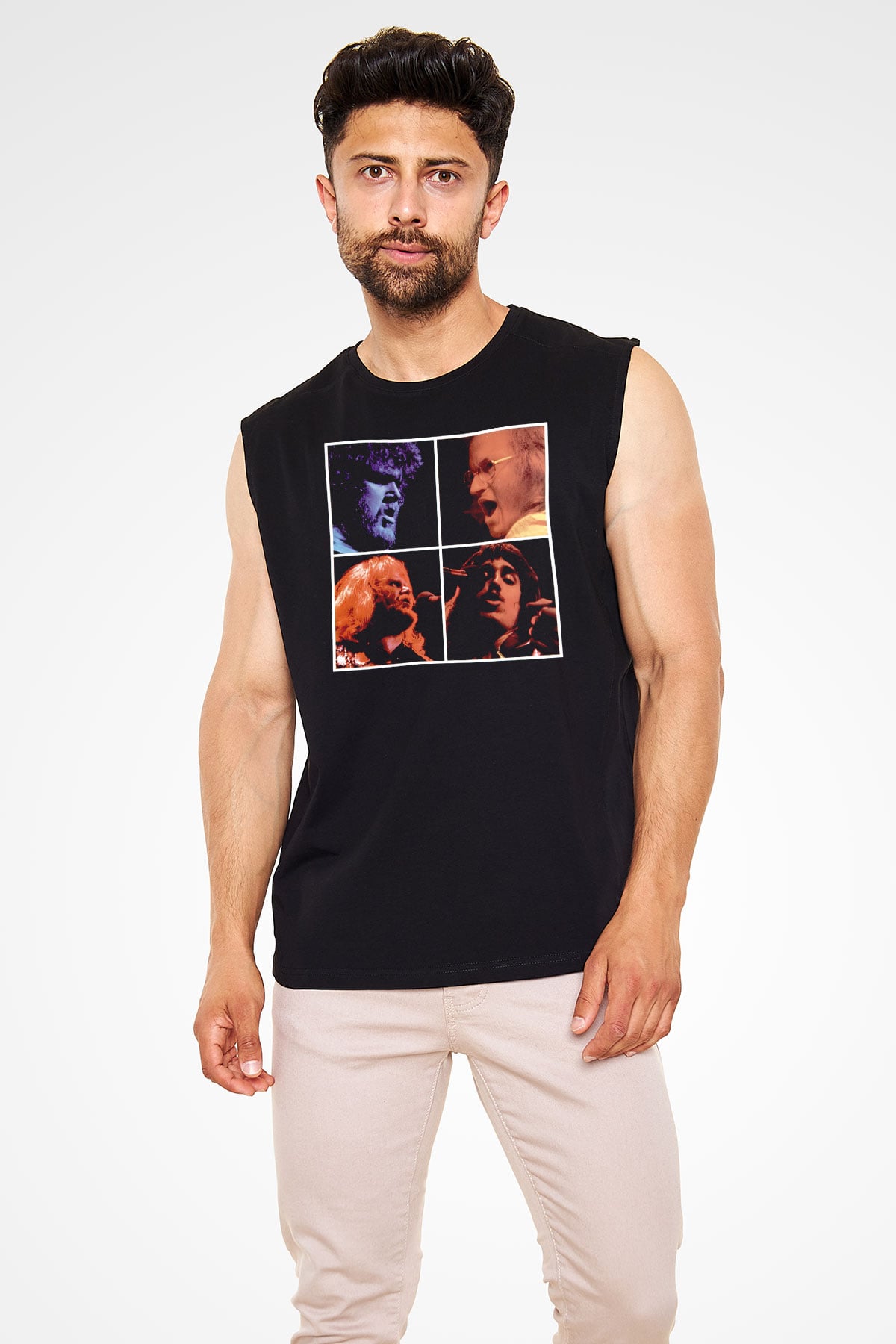 Bachman-Turner Overdrive Siyah Unisex Kolsuz Tişört