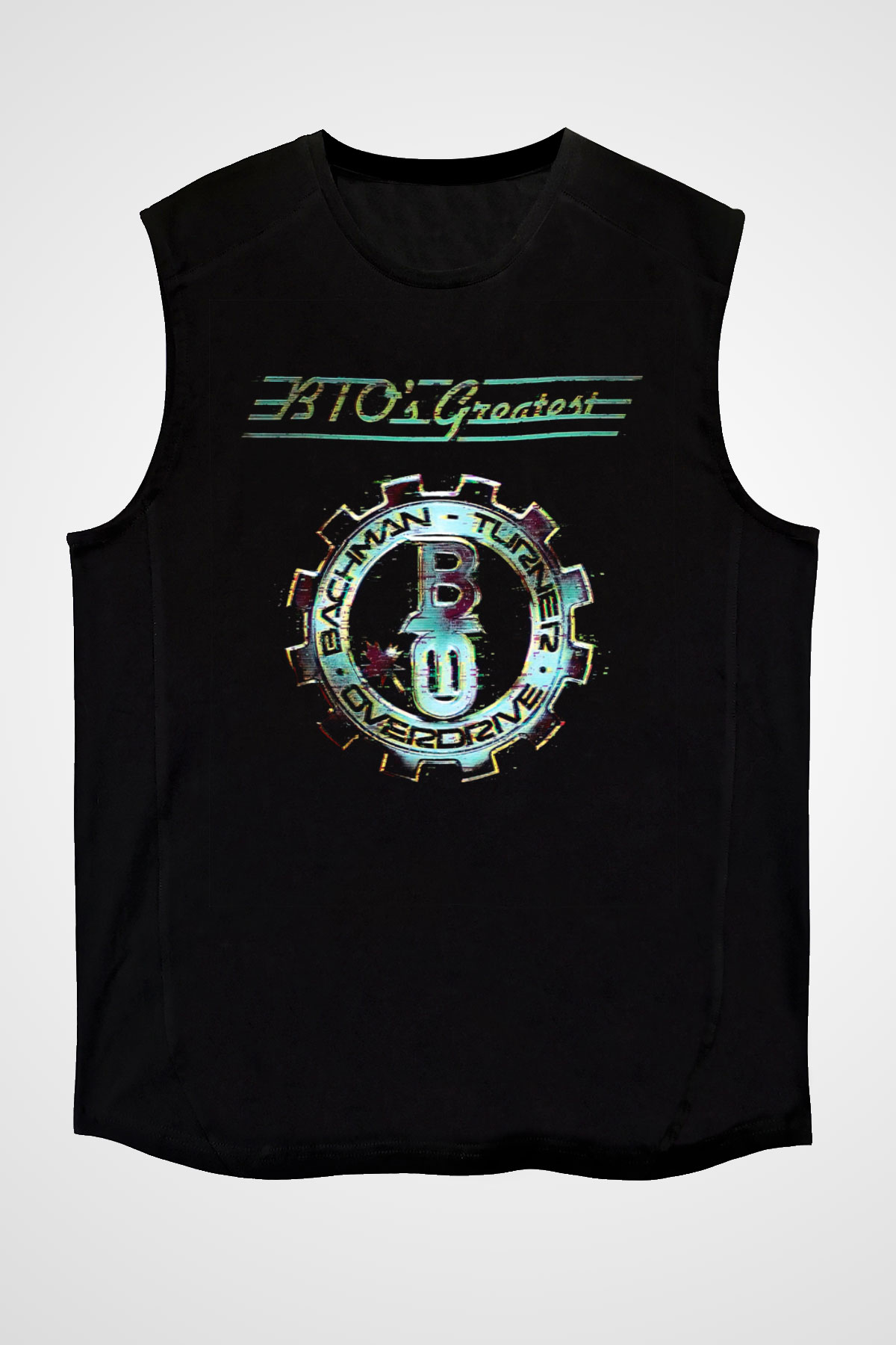 Bachman-Turner Overdrive Siyah Unisex Kolsuz Tişört