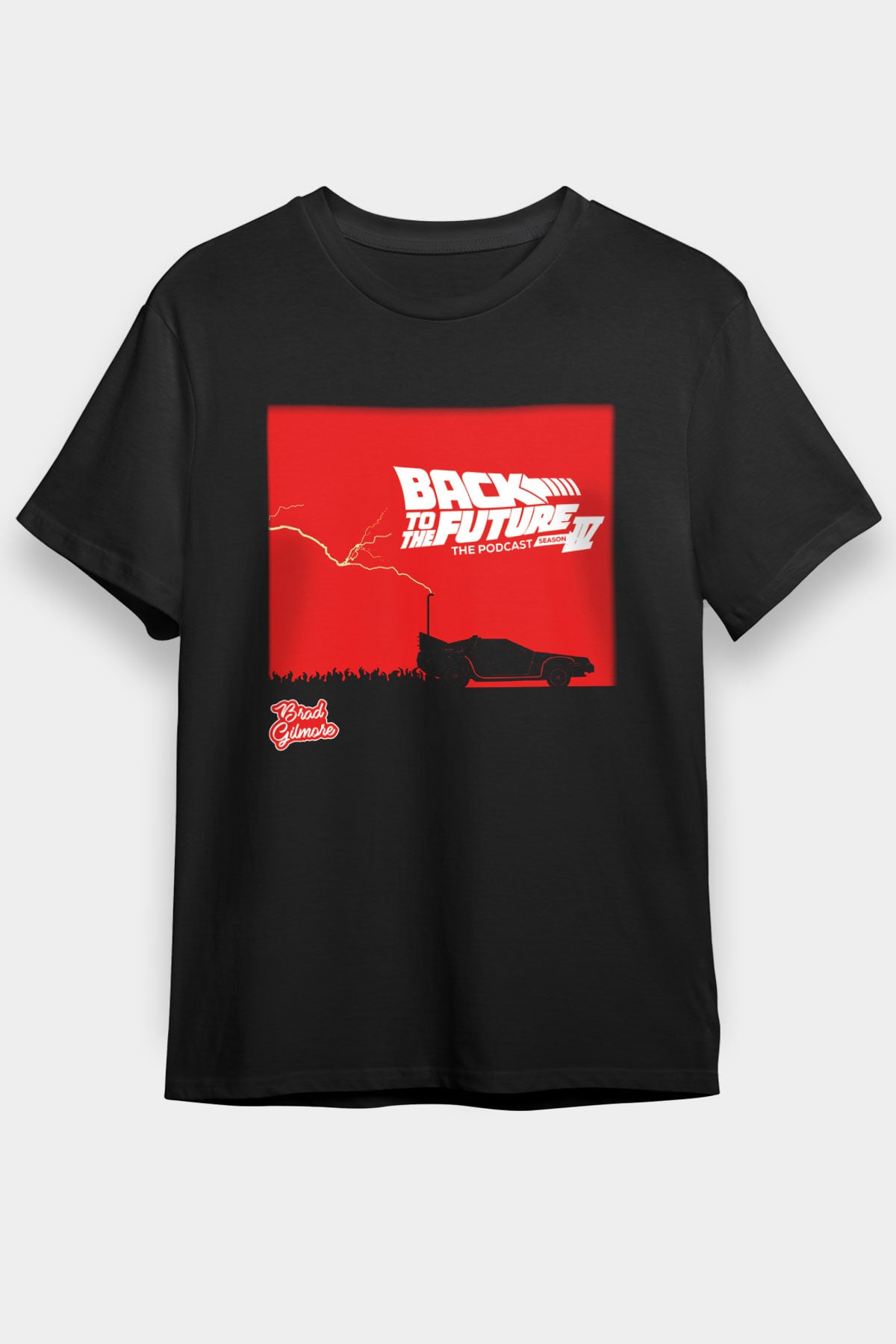 Back to the future Geleceğe Dönüş Siyah Unisex Tişört