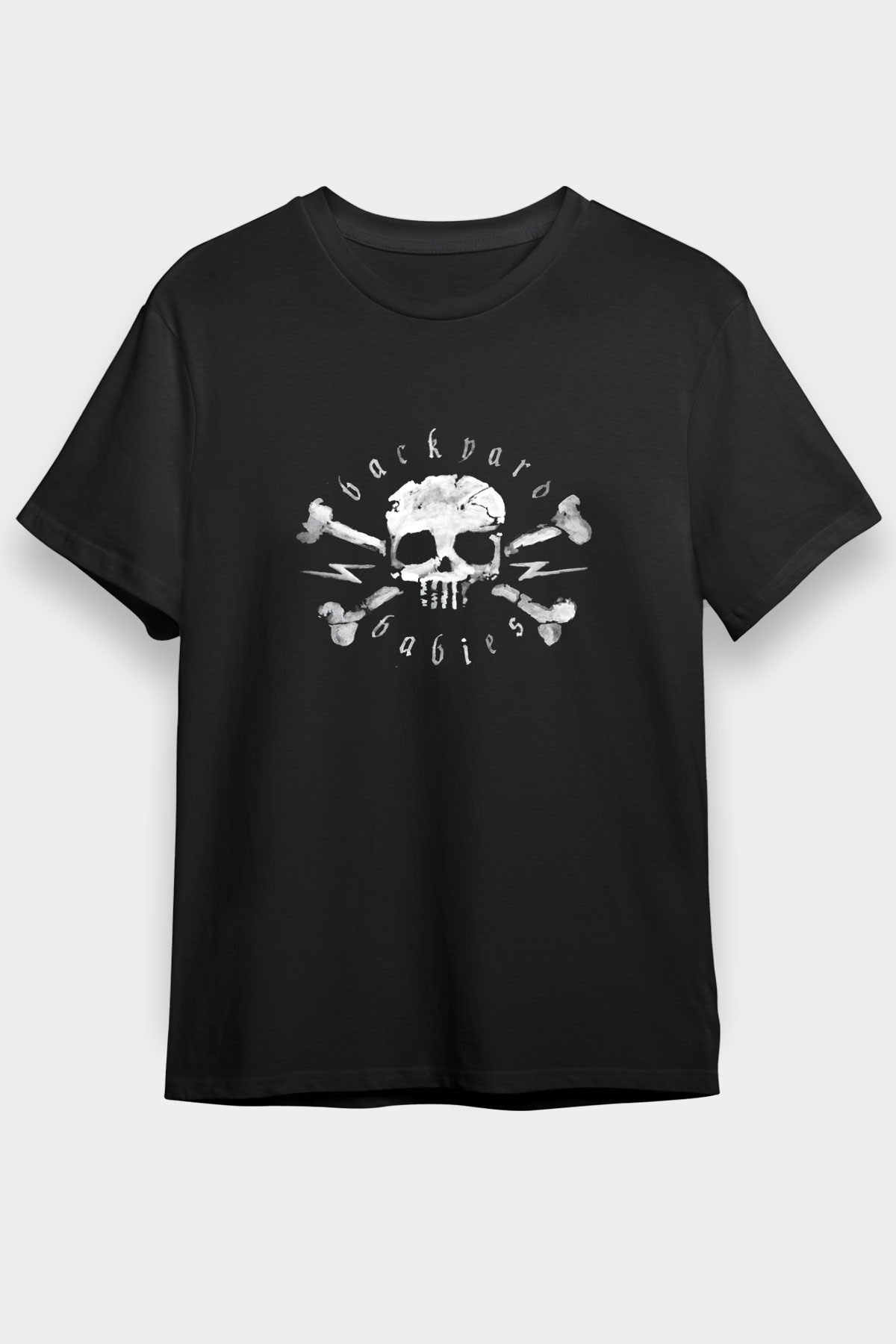Backyard Babies Siyah Unisex Tişört T-Shirt - TişörtFabrikası