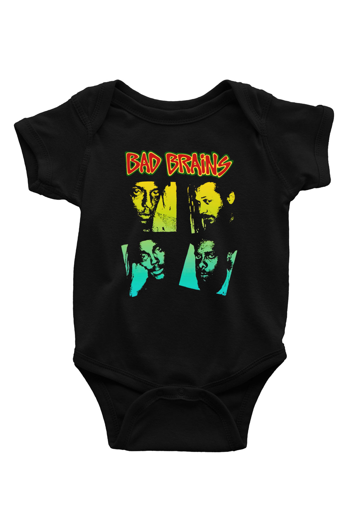 Bad Brains Siyah Bebek Body - Zıbın