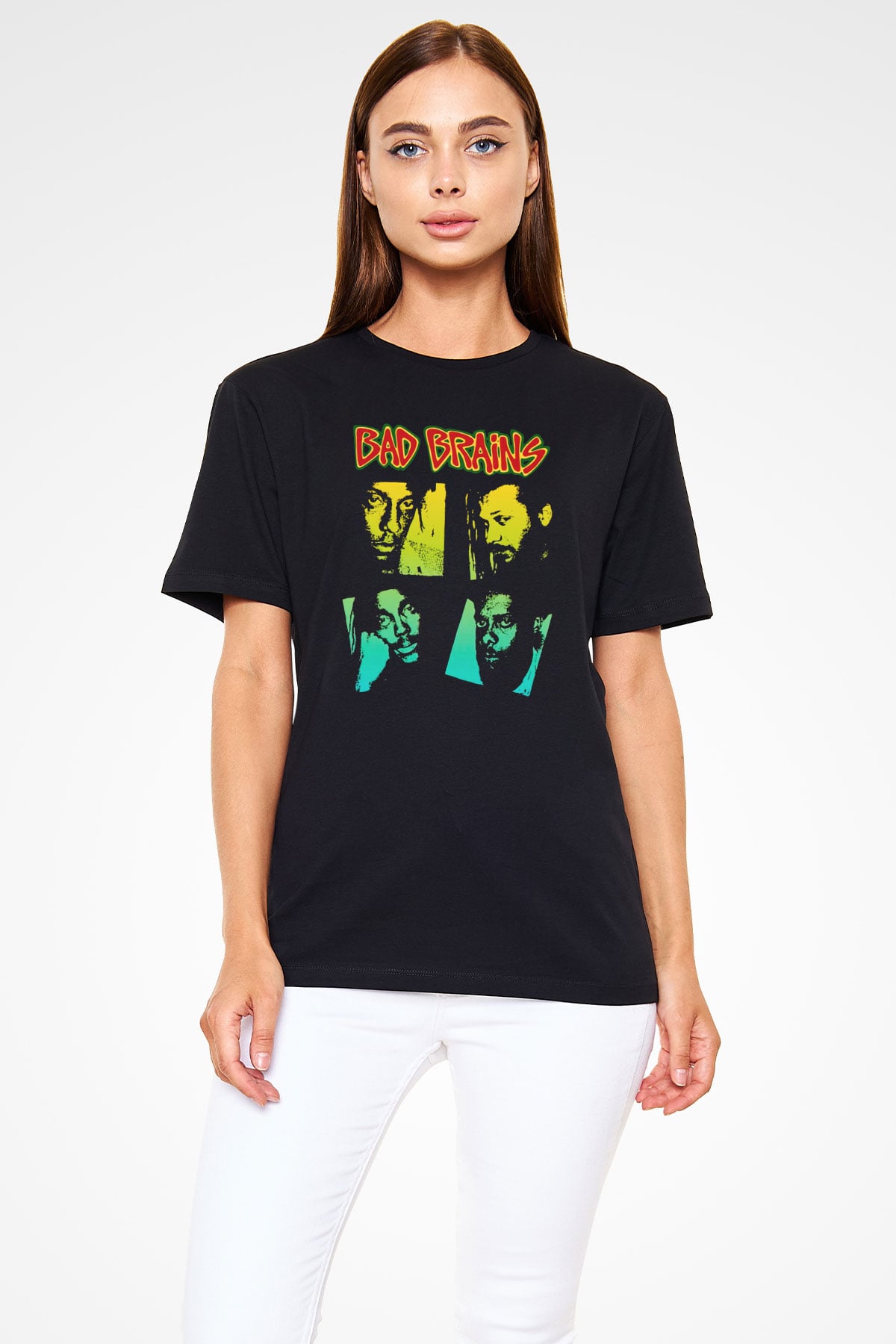 Bad Brains Siyah Unisex Tişört T-Shirt - TişörtFabrikası