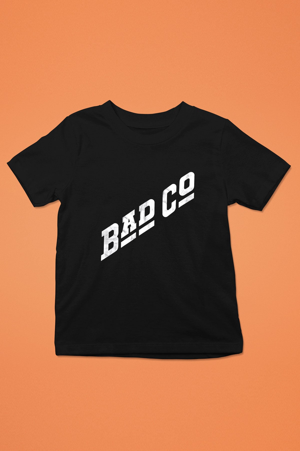 Bad Company Baskılı Unisex Siyah Çocuk Tişört