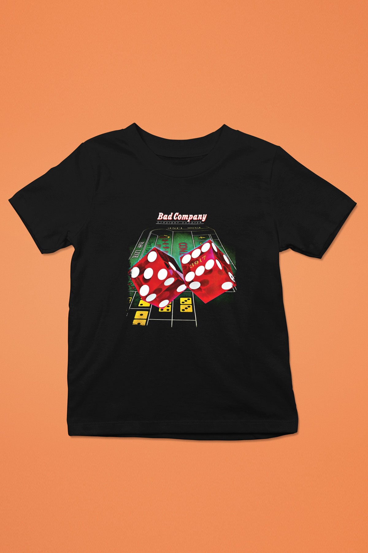 Bad Company Baskılı Unisex Siyah Çocuk Tişört