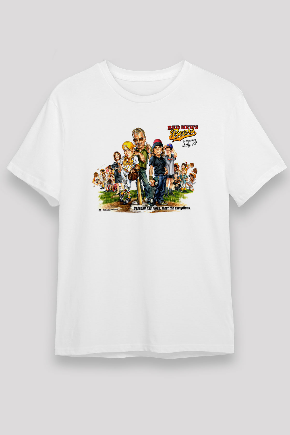 Bad News Bears Beyaz Unisex Tişört