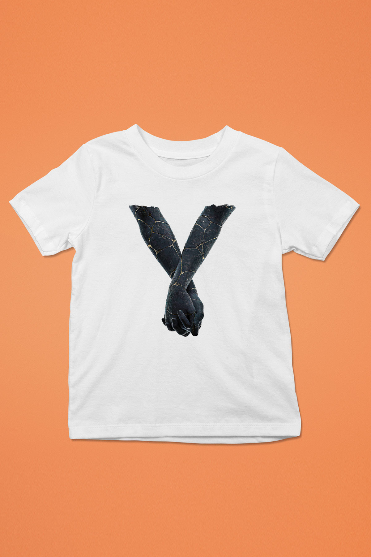 Bad Omens Baskılı Beyaz Unisex Beyaz Çocuk Tişört - Tshirt
