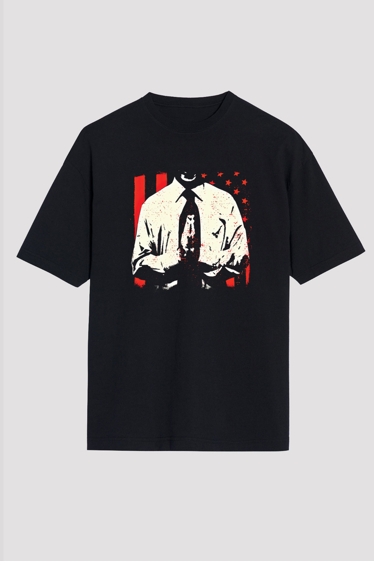 Bad Religion Baskılı Unisex Siyah Oversize Tişört