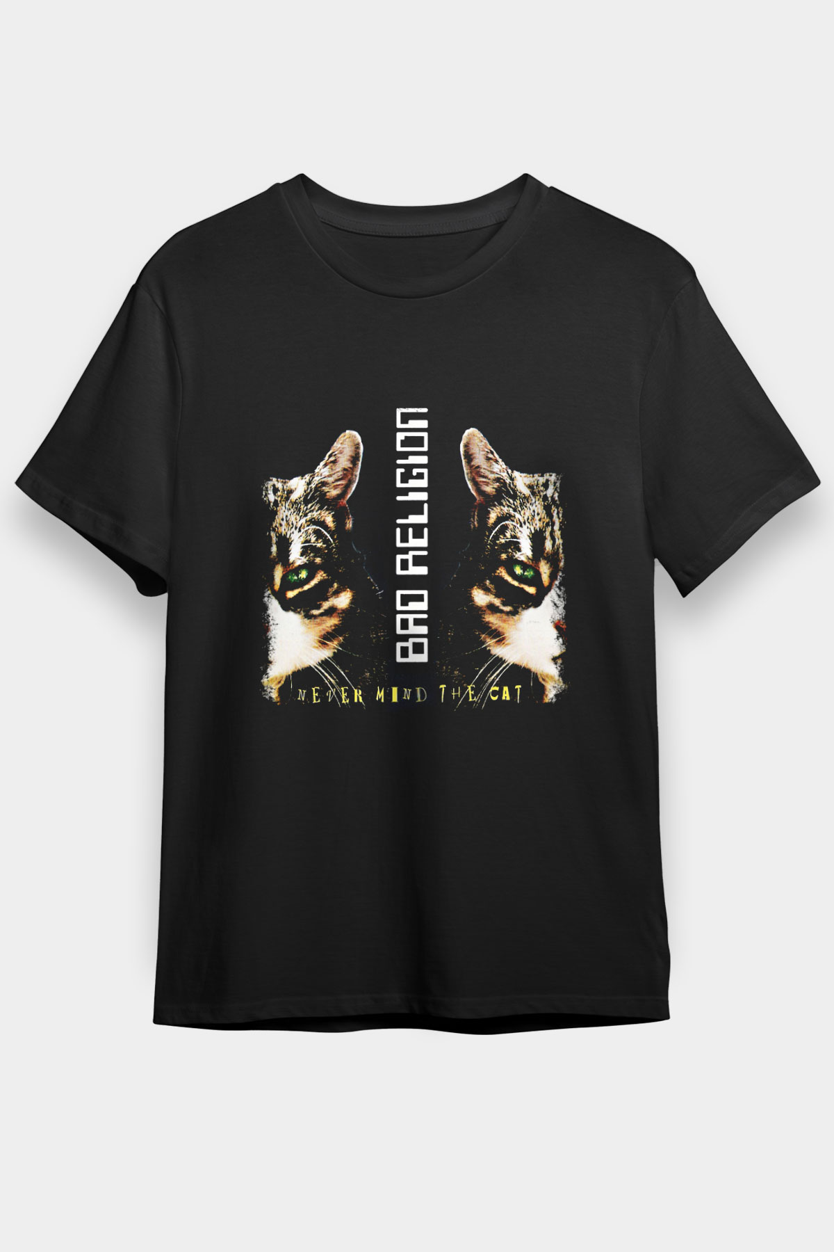 Bad Religion Baskılı Unisex Siyah Tişört