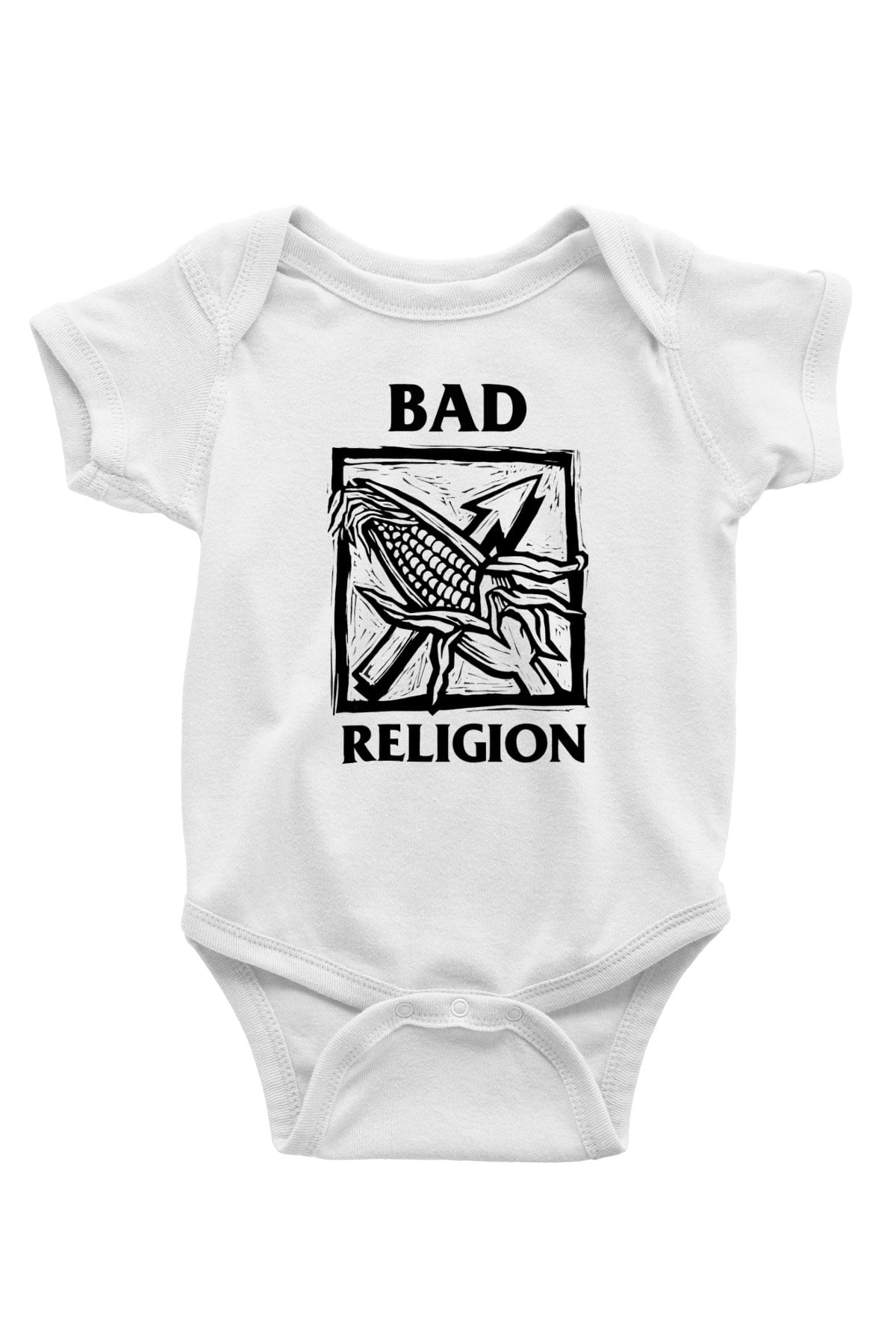 Bad Religion Beyaz Bebek Body - Zıbın