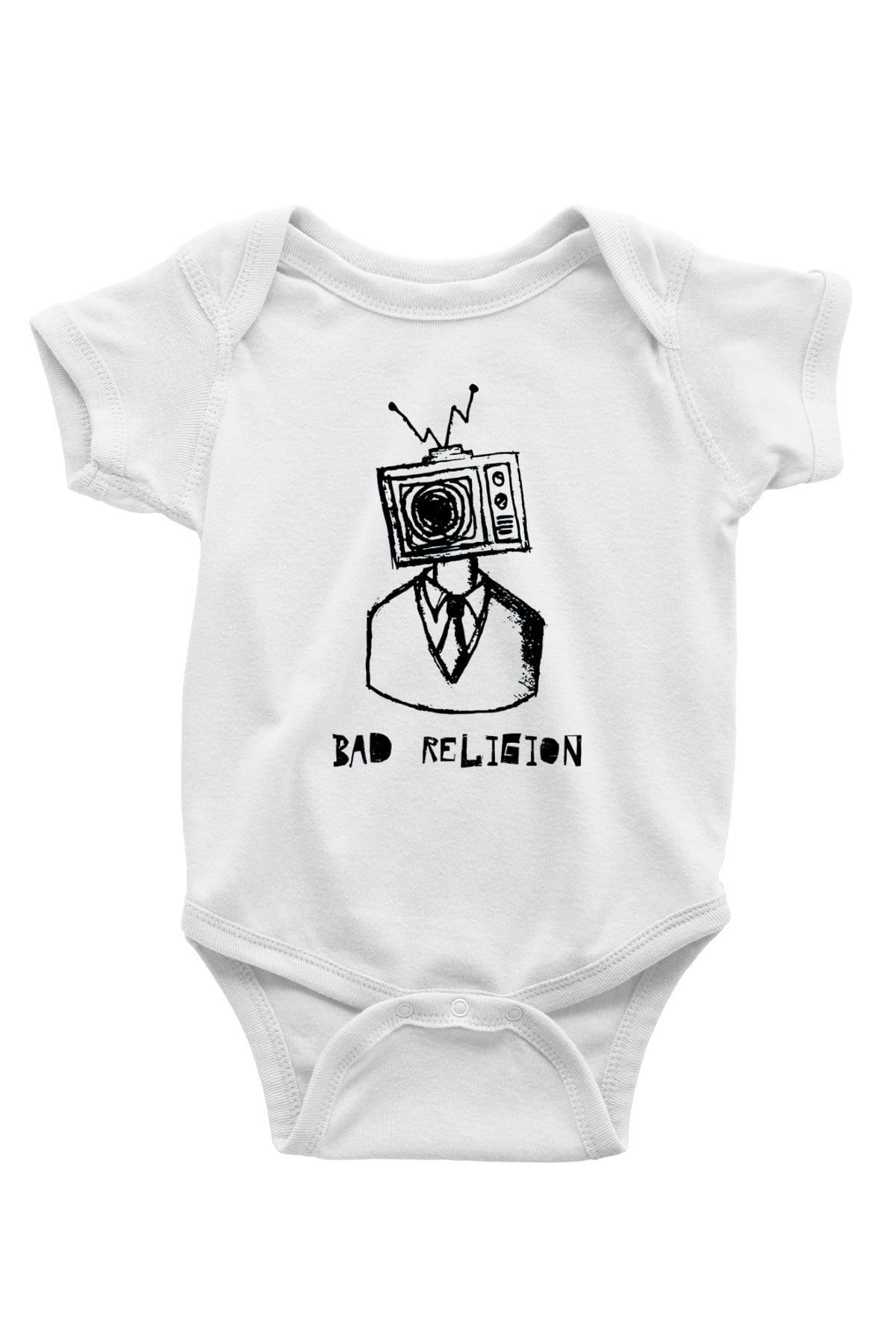 Bad Religion Beyaz Bebek Body - Zıbın