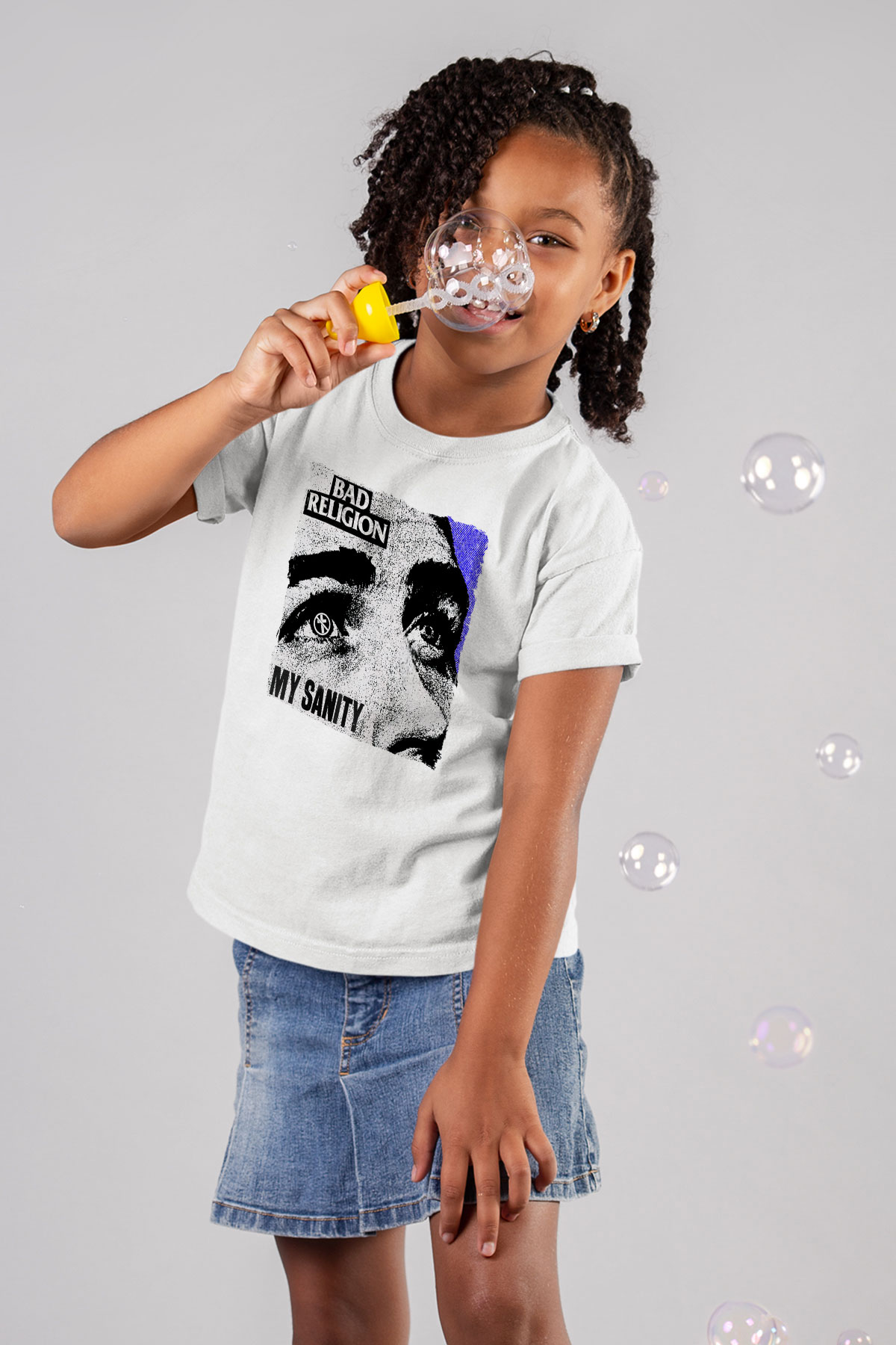 Bad Religion Beyaz Unisex Çocuk Tişört