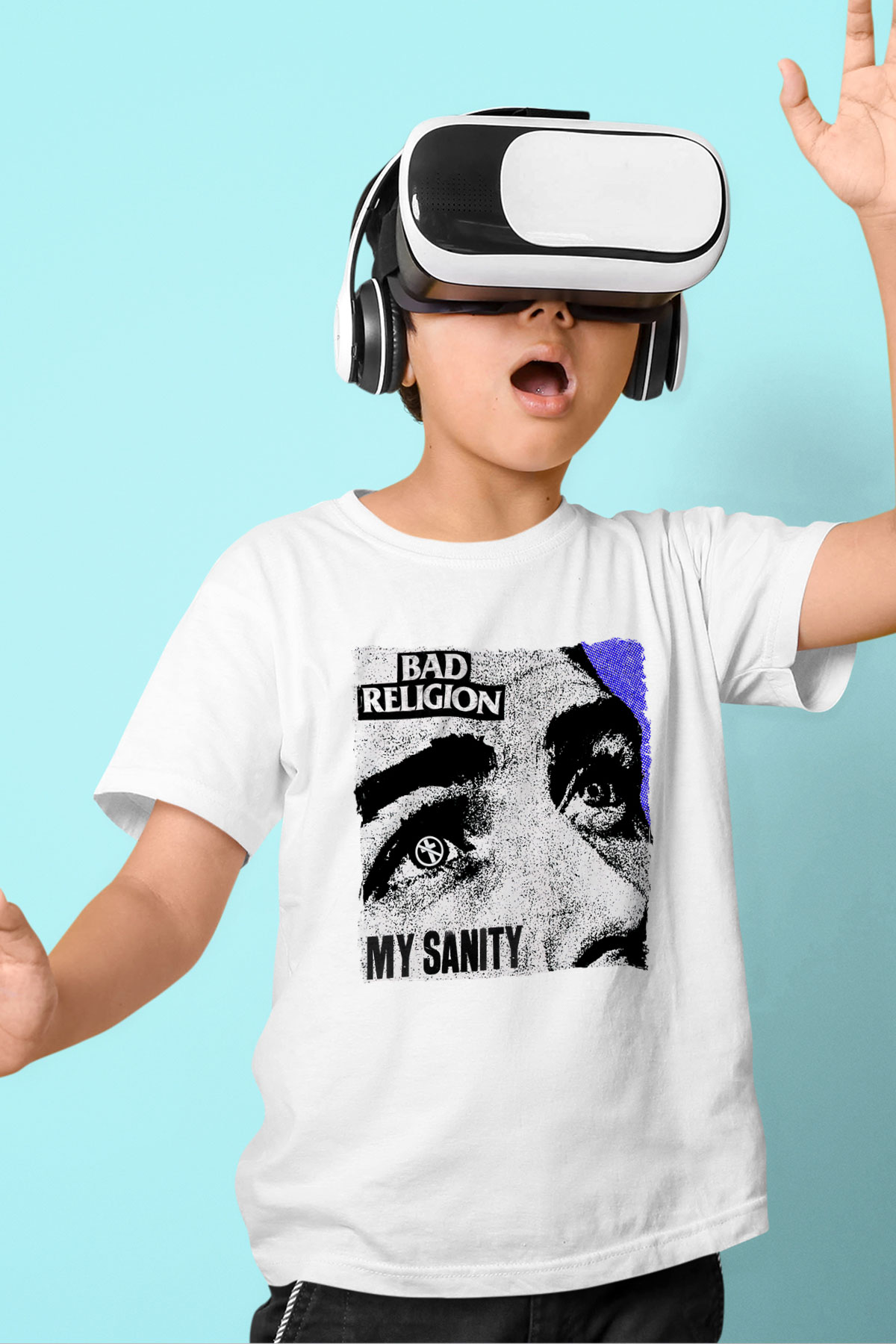 Bad Religion Beyaz Unisex Çocuk Tişört