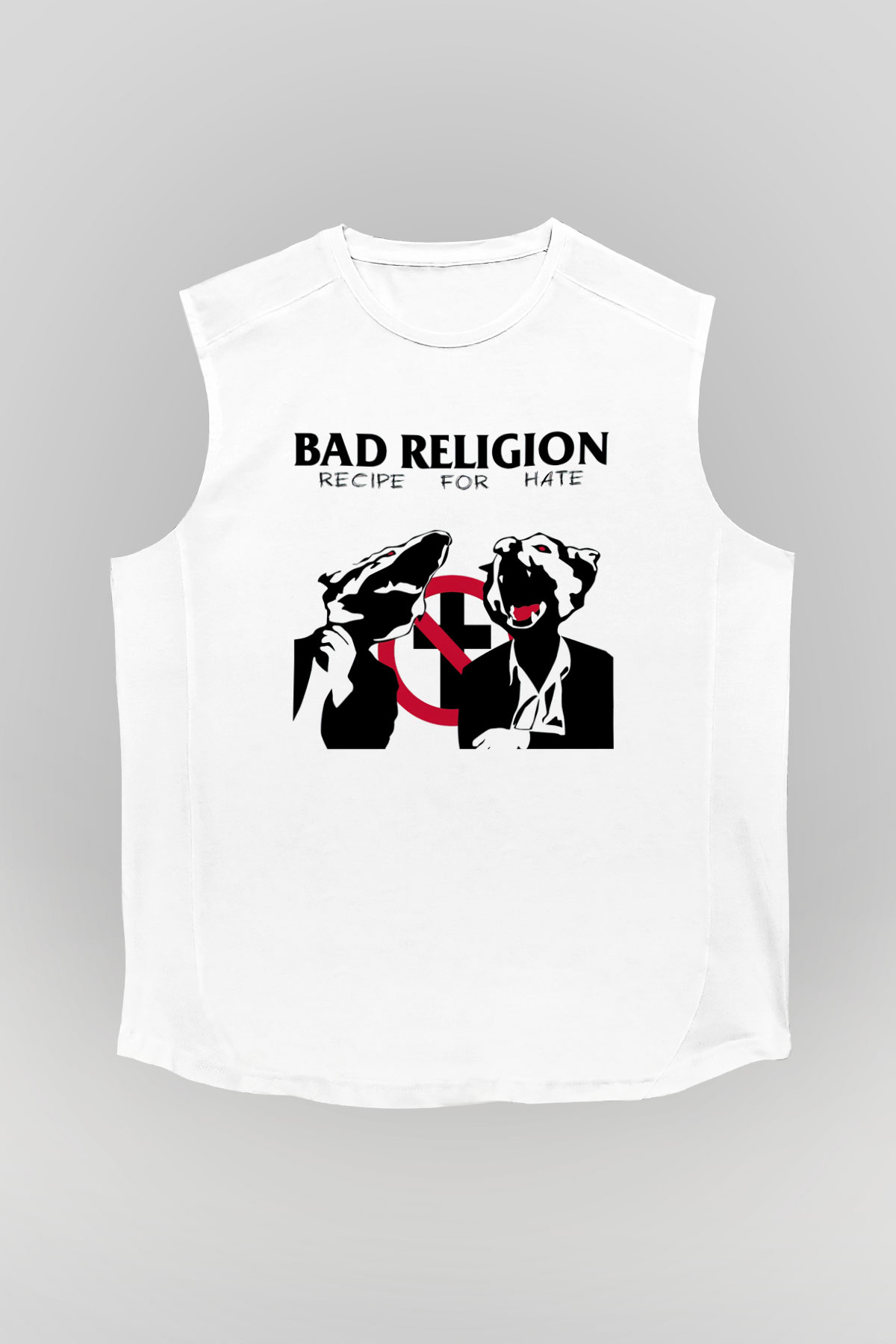 Bad Religion Beyaz Unisex Kolsuz Tişört