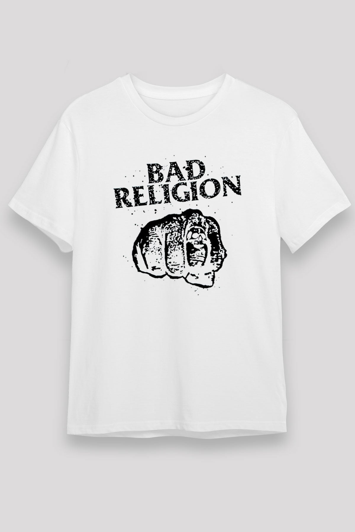 Bad Religion Beyaz Unisex Tişört T-Shirt - TişörtFabrikası