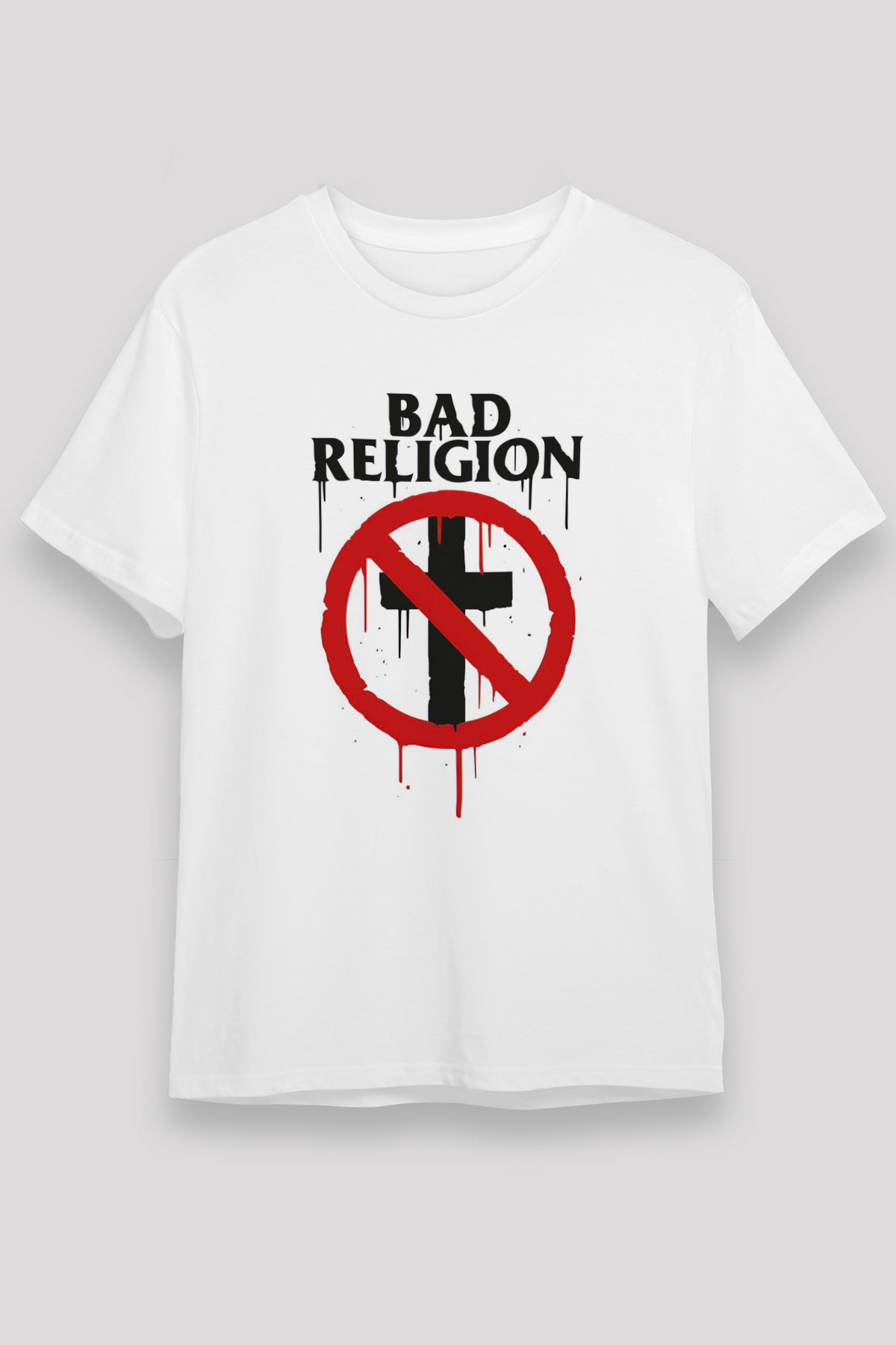 Bad Religion Beyaz Unisex Tişört T-Shirt - TişörtFabrikası