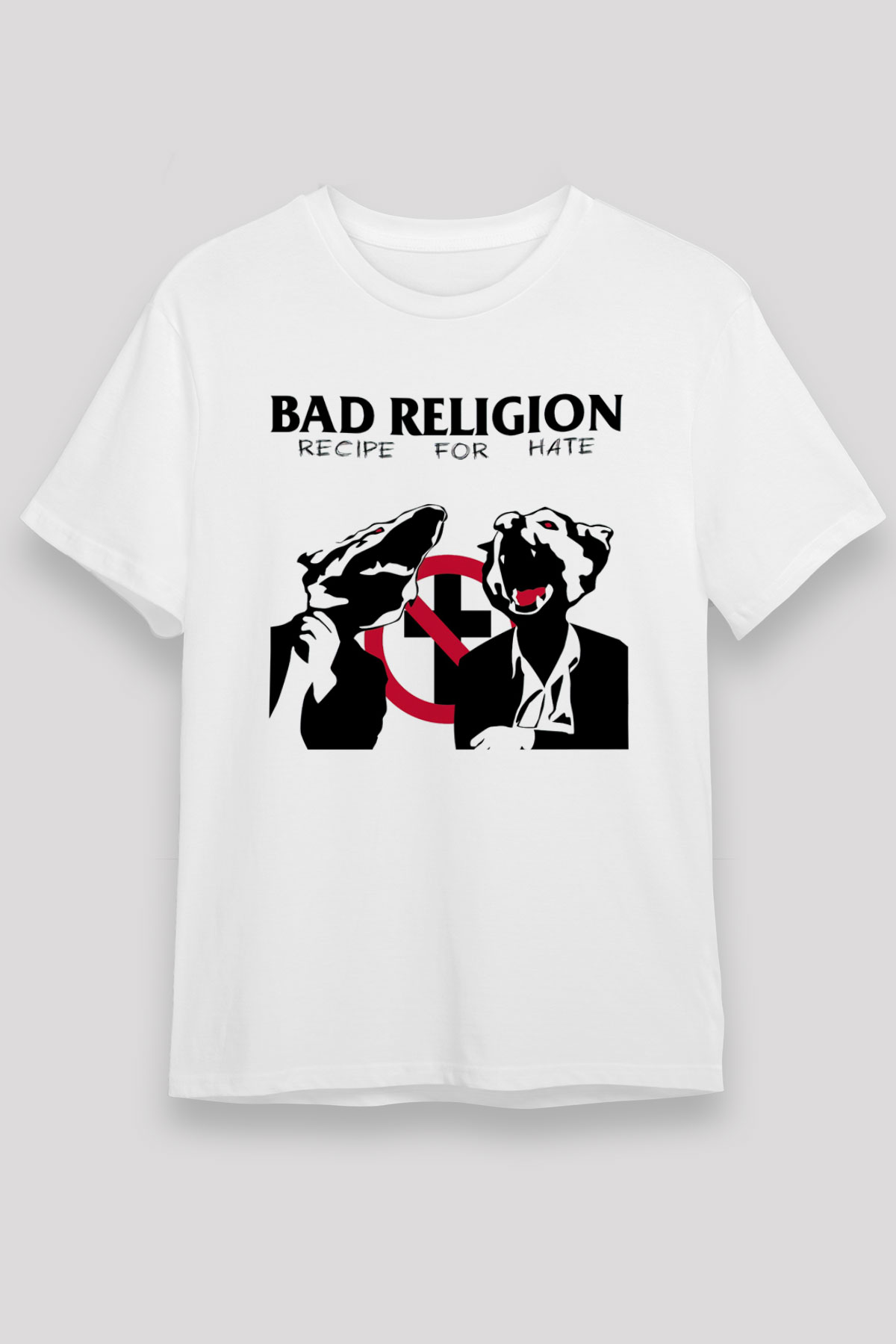 Bad Religion Beyaz Unisex Tişört T-Shirt - TişörtFabrikası