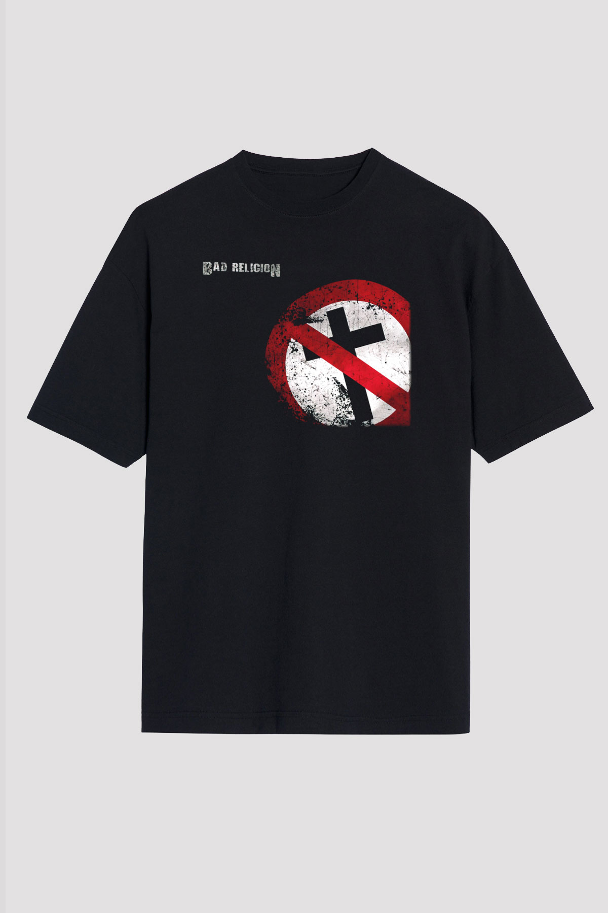 Bad Religion Siyah Unisex Oversize Tişört T-Shirt
