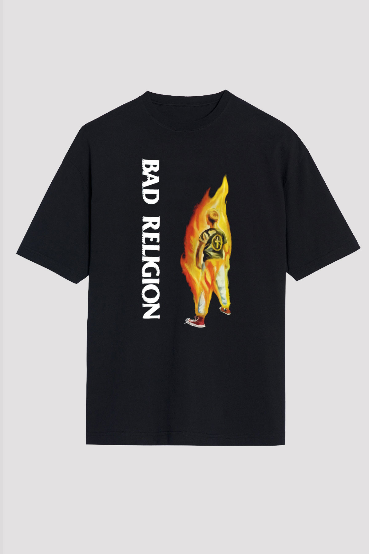 Bad Religion Siyah Unisex Oversize Tişört T-Shirt