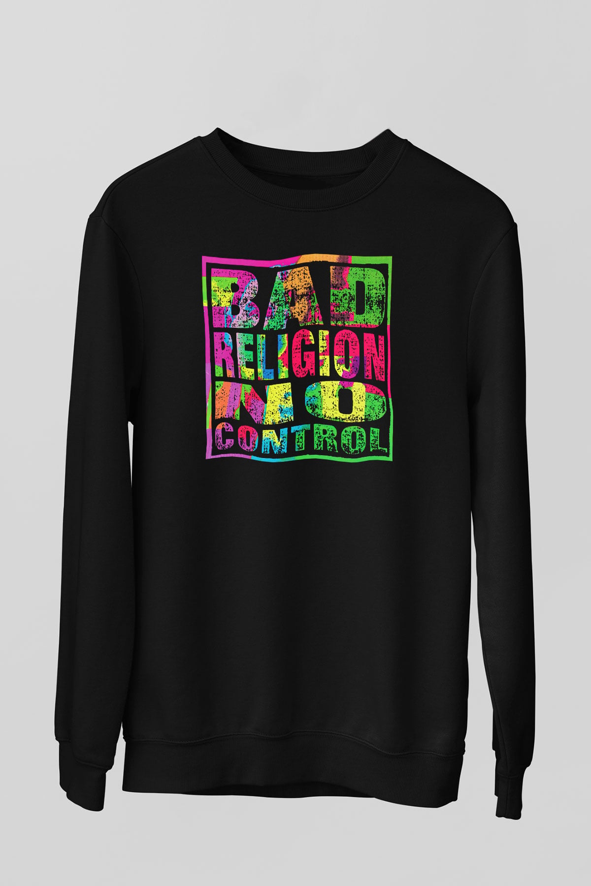 Bad Religion Siyah Unisex Sweatshirt