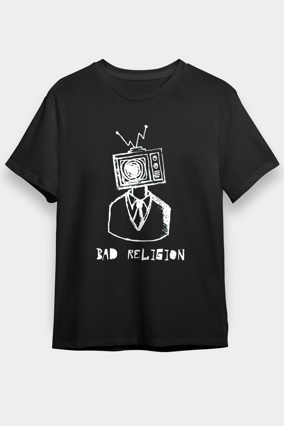 Bad Religion Siyah Unisex Tişört T-Shirt - TişörtFabrikası
