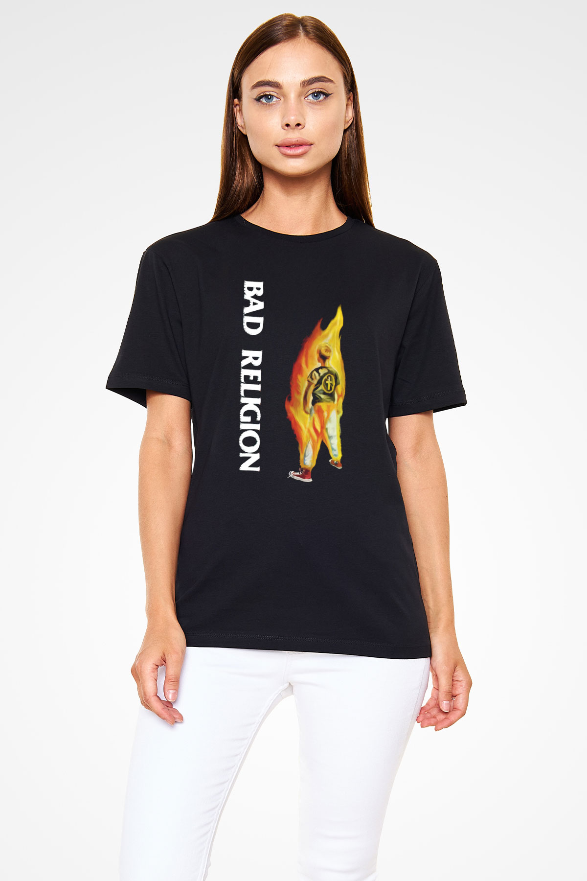 Bad Religion Siyah Unisex Tişört T-Shirt - TişörtFabrikası
