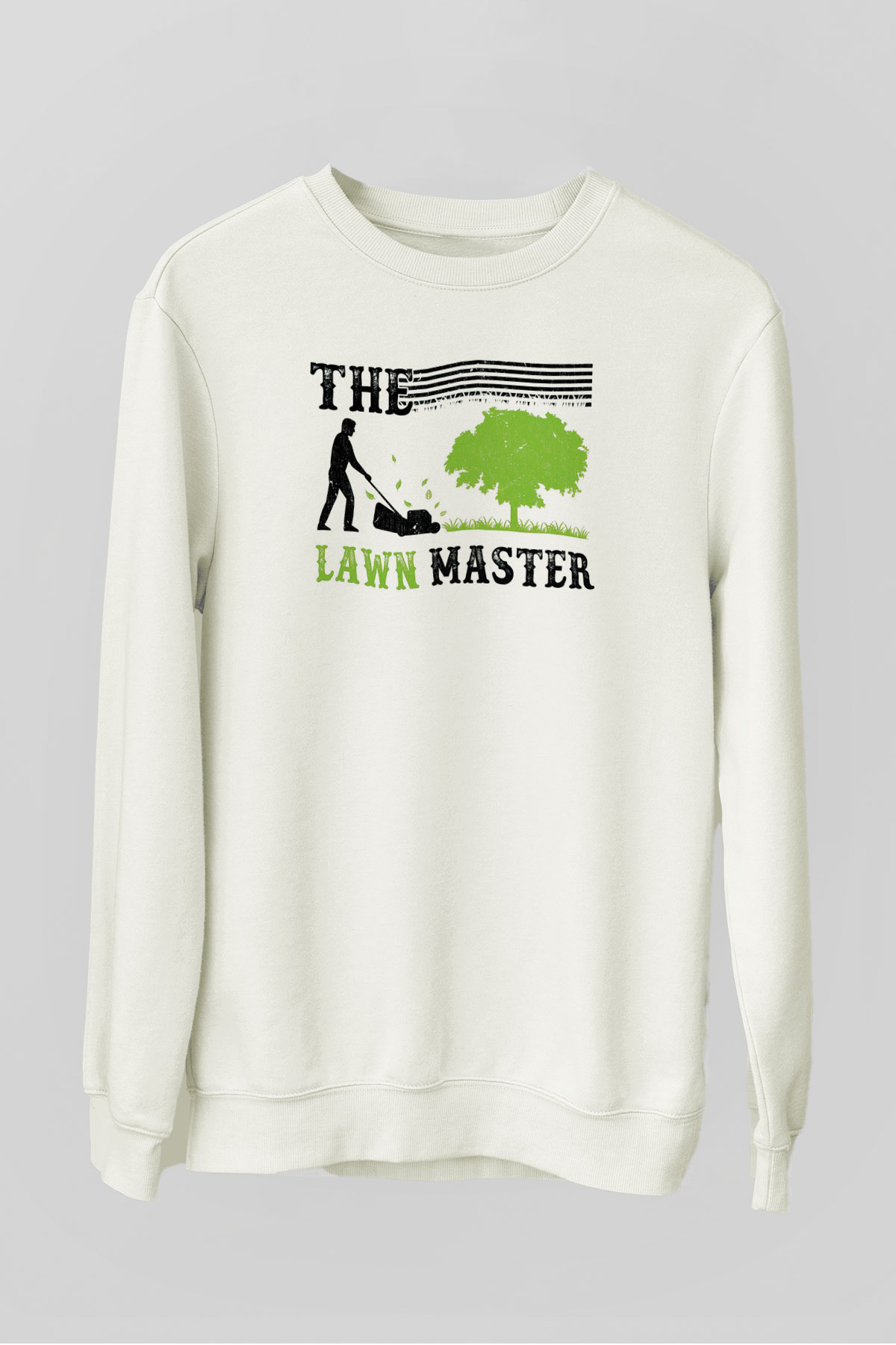 Bahçıvan Beyaz Unisex Sweatshirt