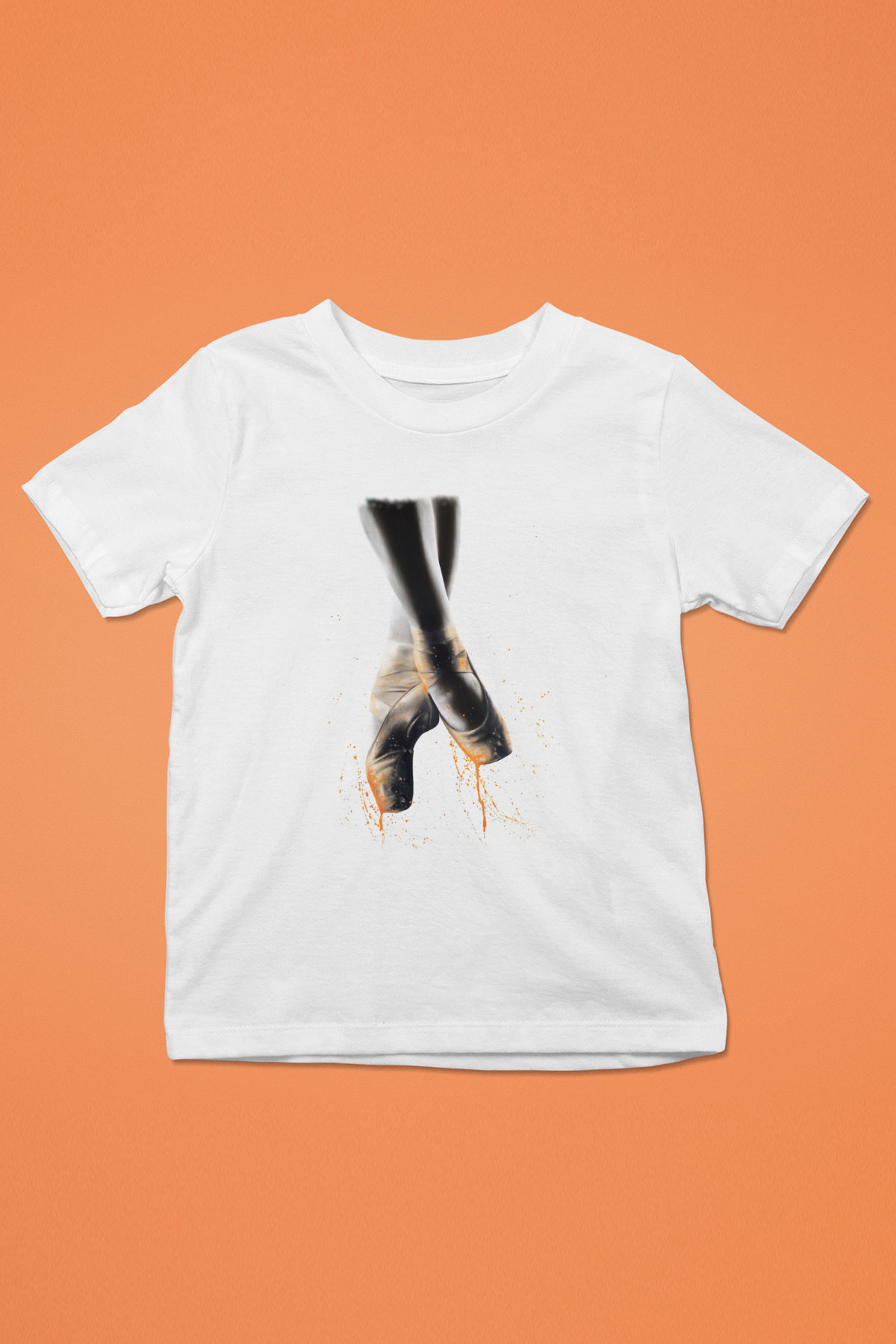 Bale Beyaz Unisex Çocuk Tişört