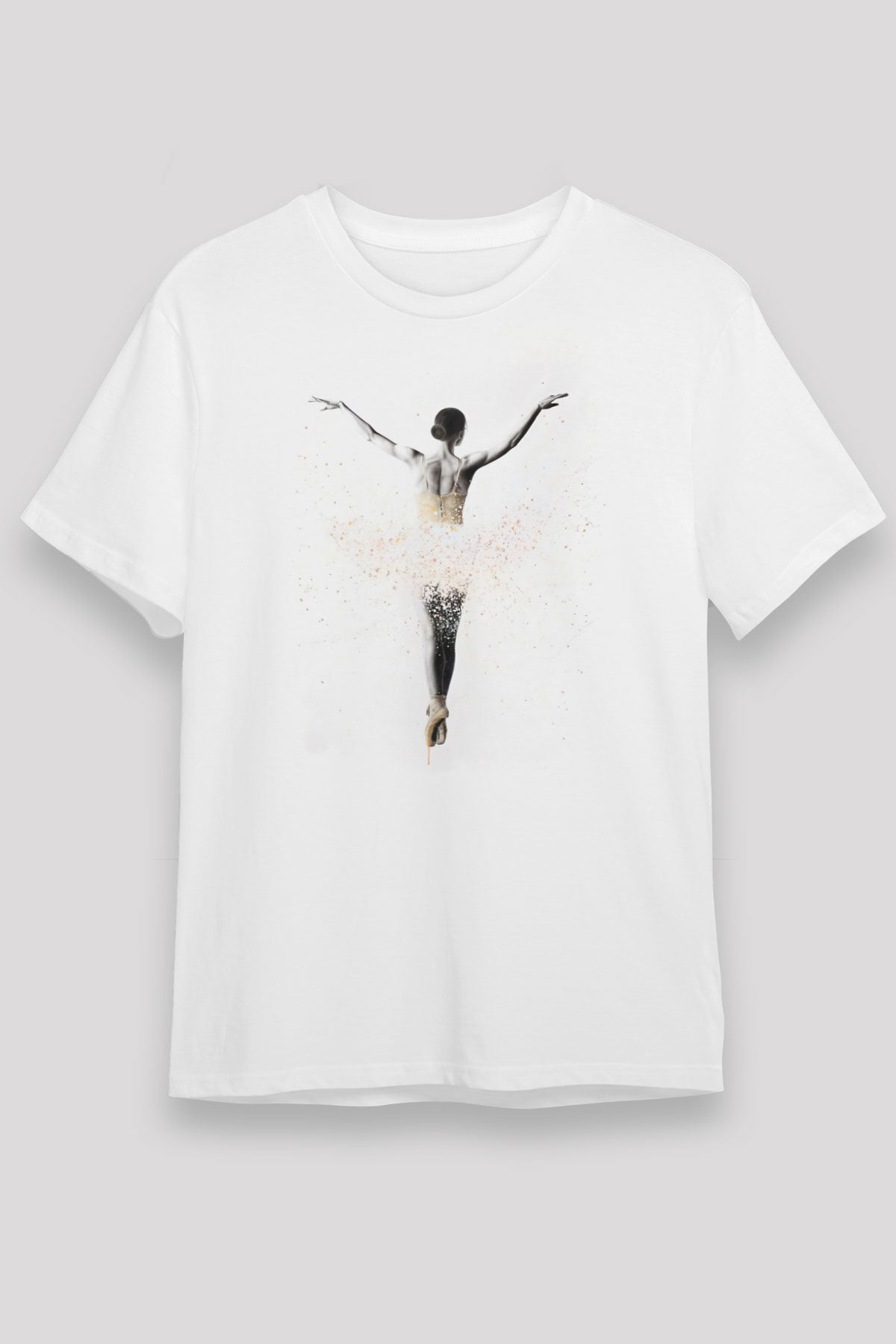 Bale Beyaz Unisex Tişört T-Shirt - TişörtFabrikası