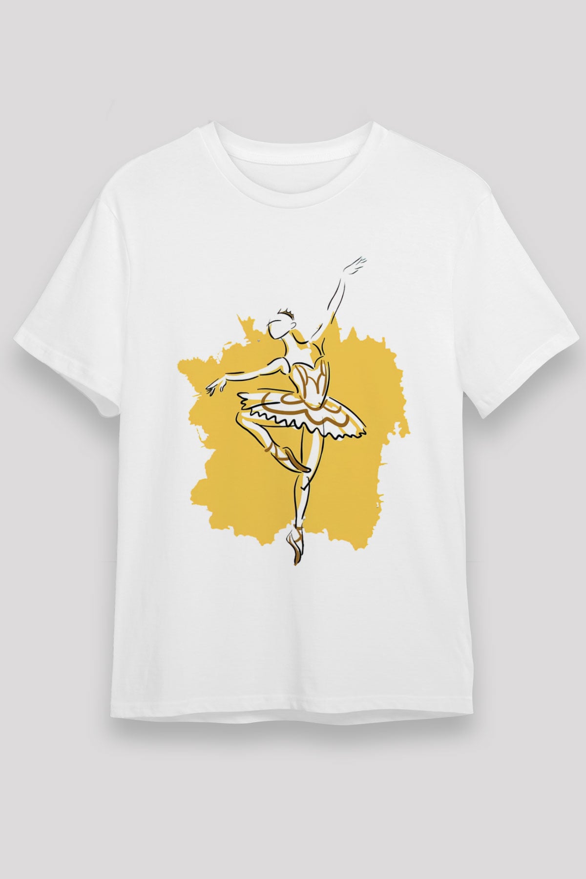 Bale Beyaz Unisex Tişört T-Shirt - TişörtFabrikası