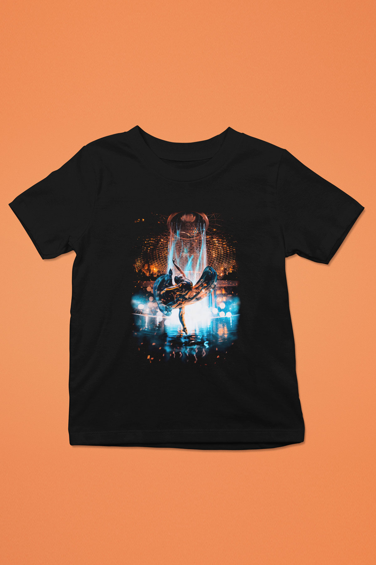 Bale Siyah Unisex Çocuk Tişört