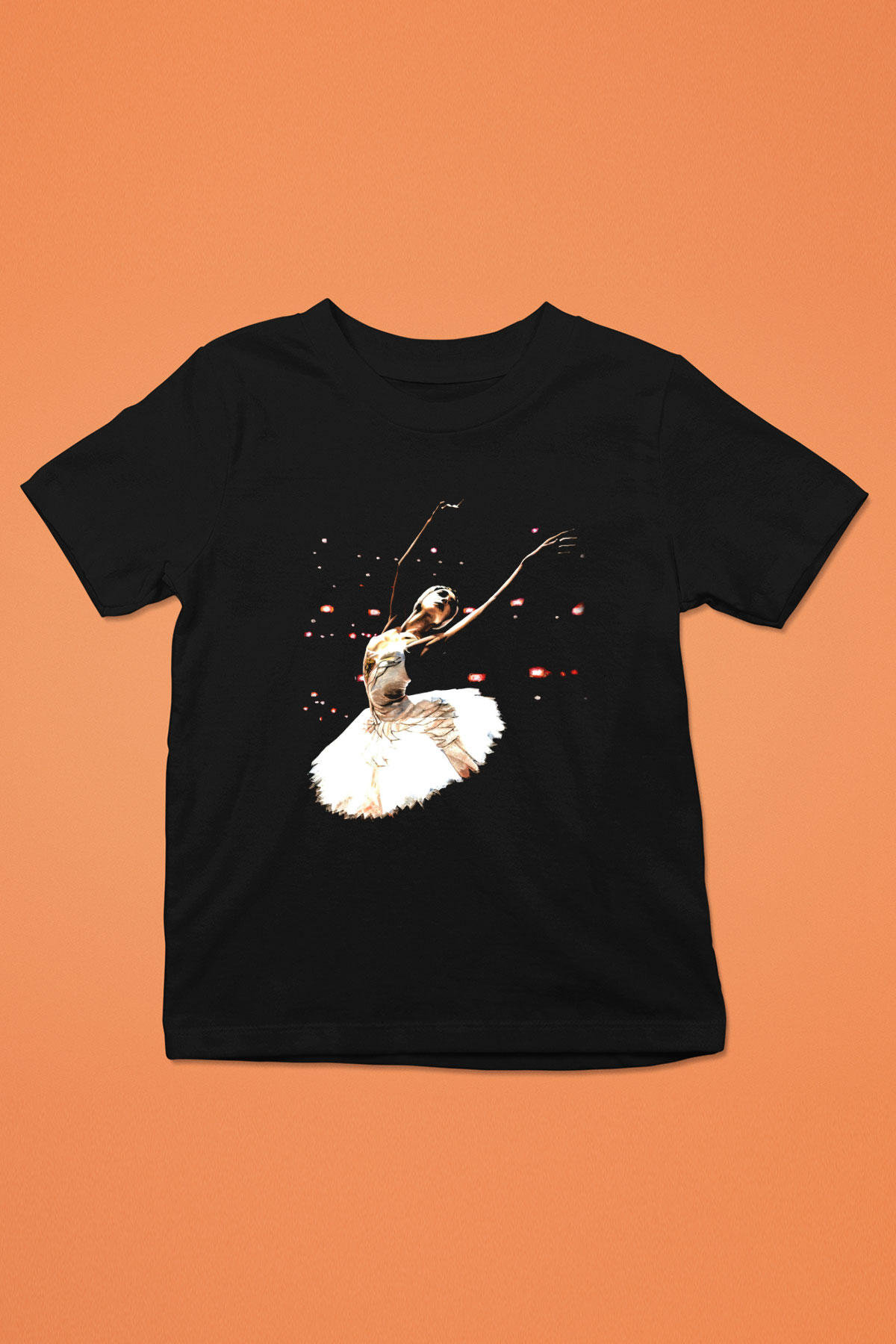 Bale Siyah Unisex Çocuk Tişört