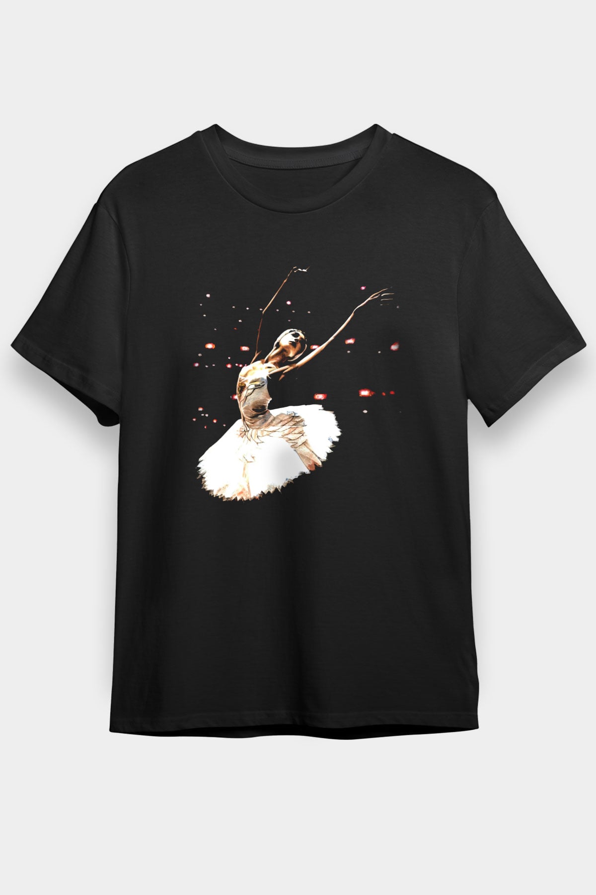 Bale Siyah Unisex Tişört T-Shirt - TişörtFabrikası