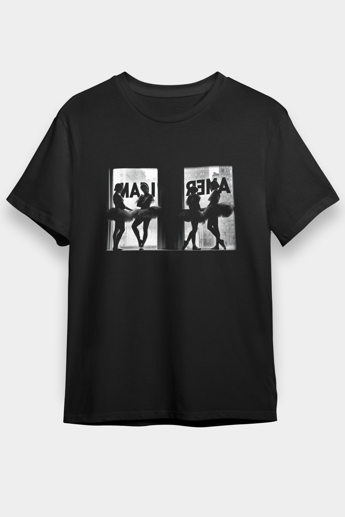 Bale Siyah Unisex Tişört T-Shirt - TişörtFabrikası