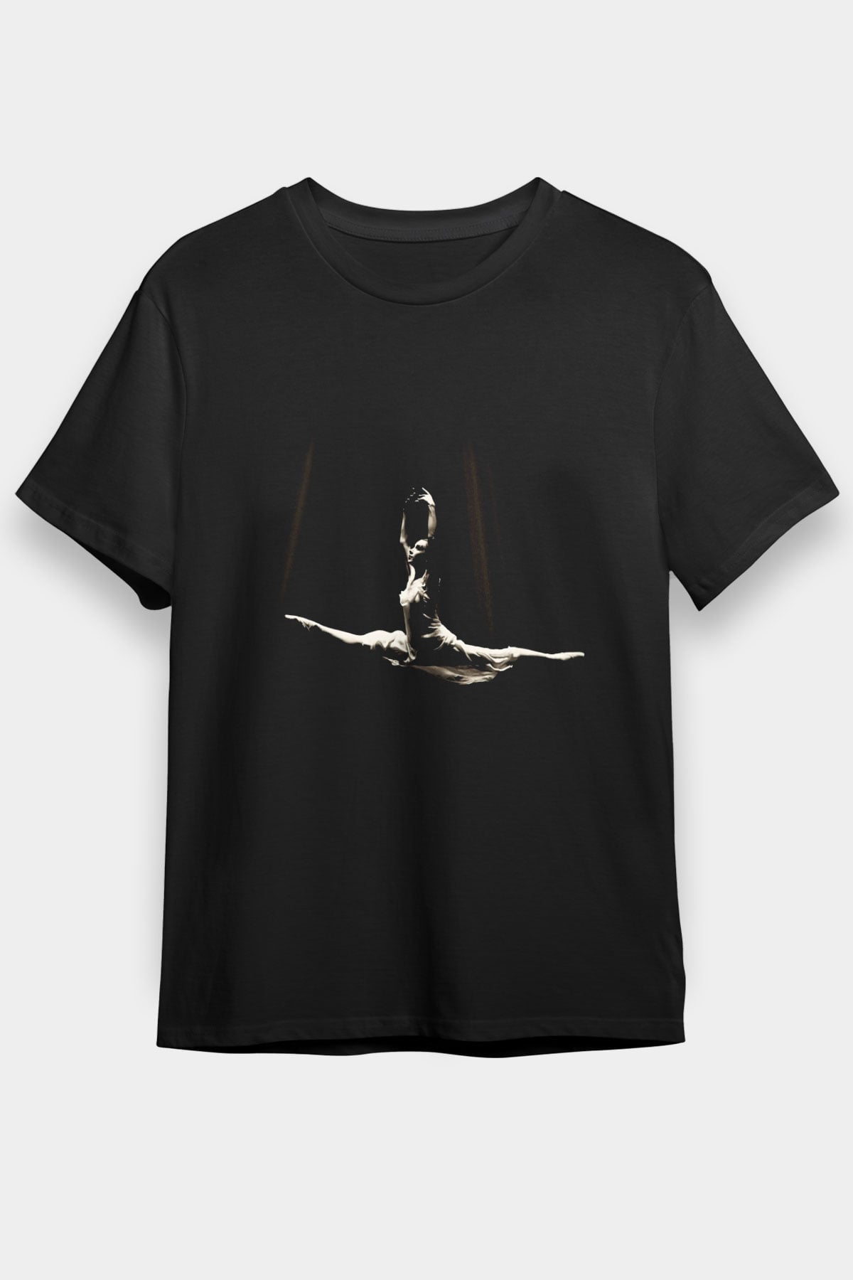 Bale Siyah Unisex Tişört T-Shirt - TişörtFabrikası