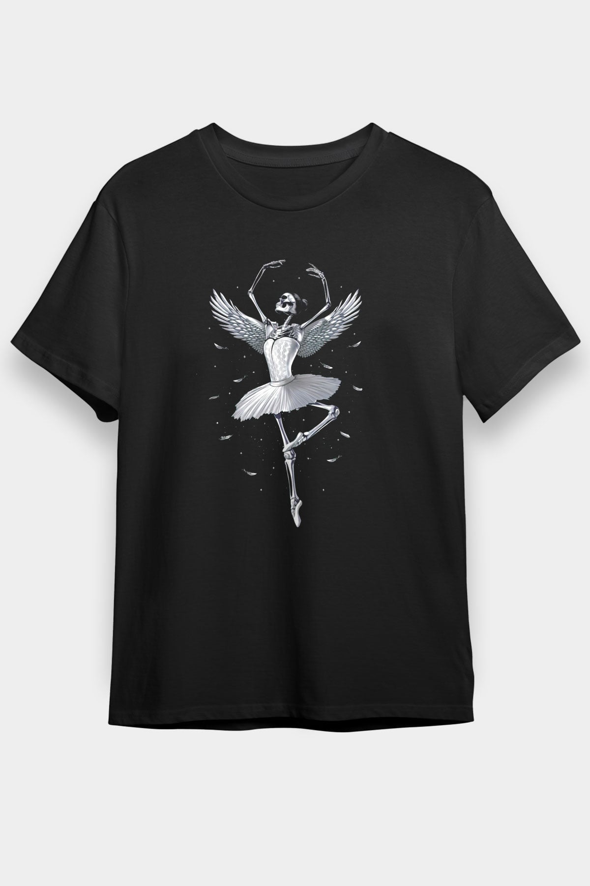Bale Siyah Unisex Tişört T-Shirt - TişörtFabrikası