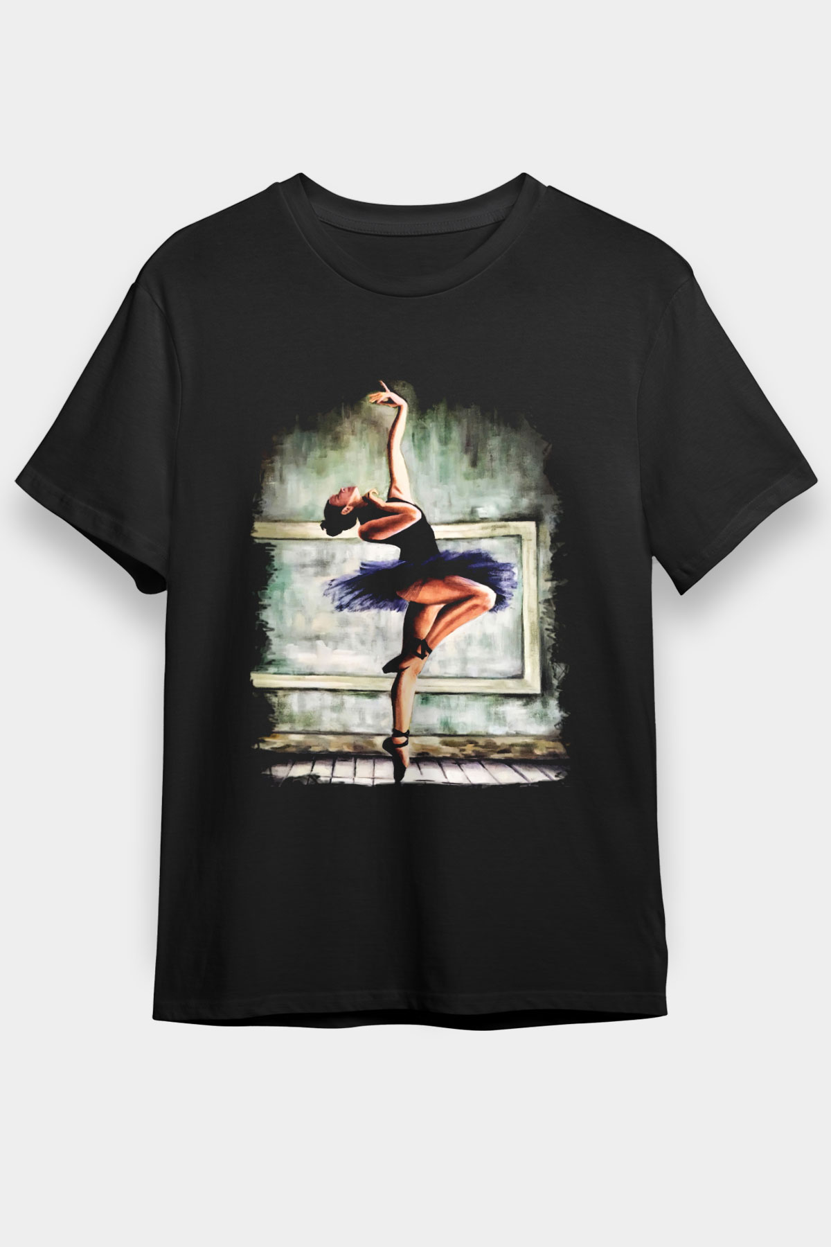 Bale Siyah Unisex Tişört T-Shirt - TişörtFabrikası