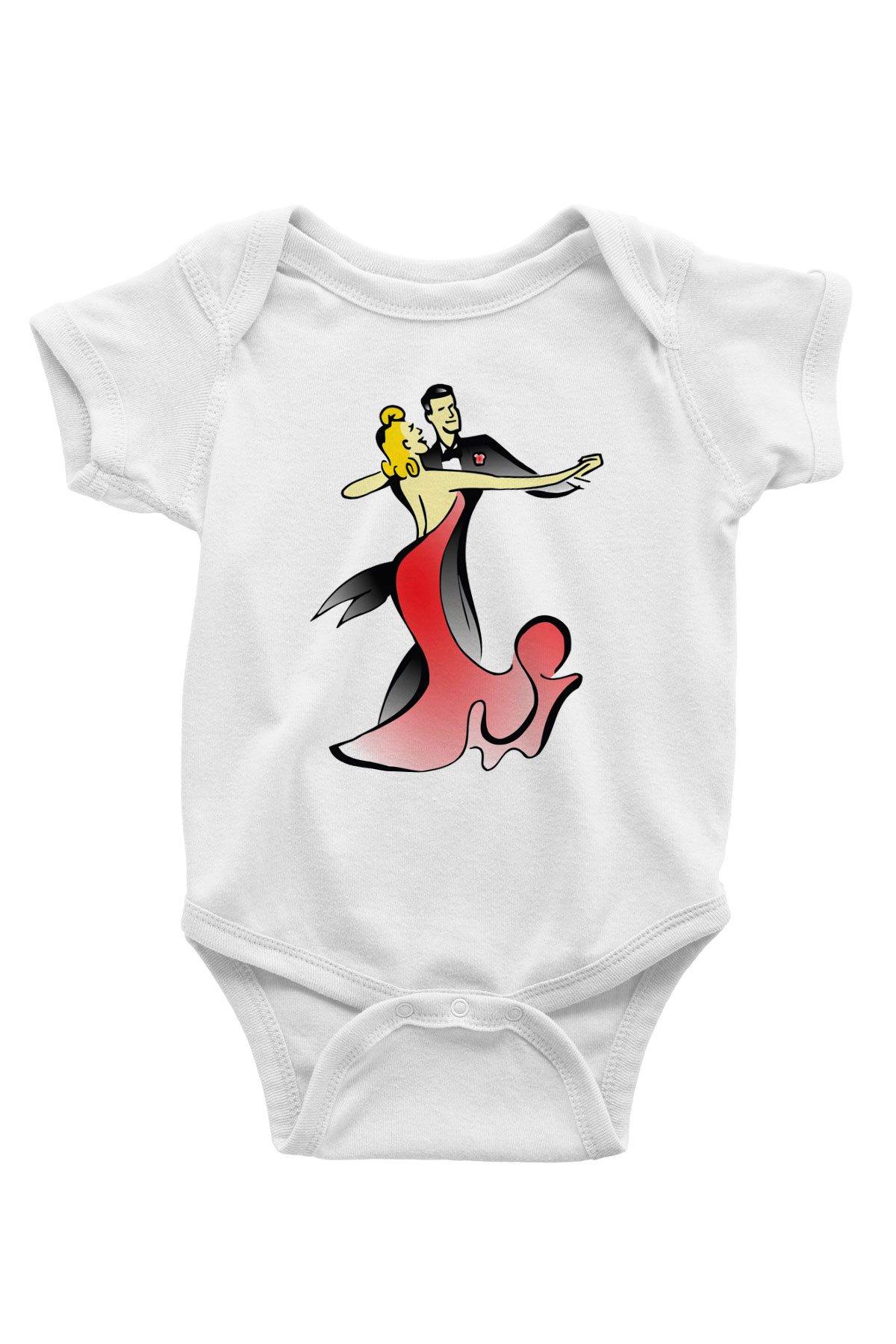 Balo Baskılı Beyaz Unisex Bebek Body - Zıbın