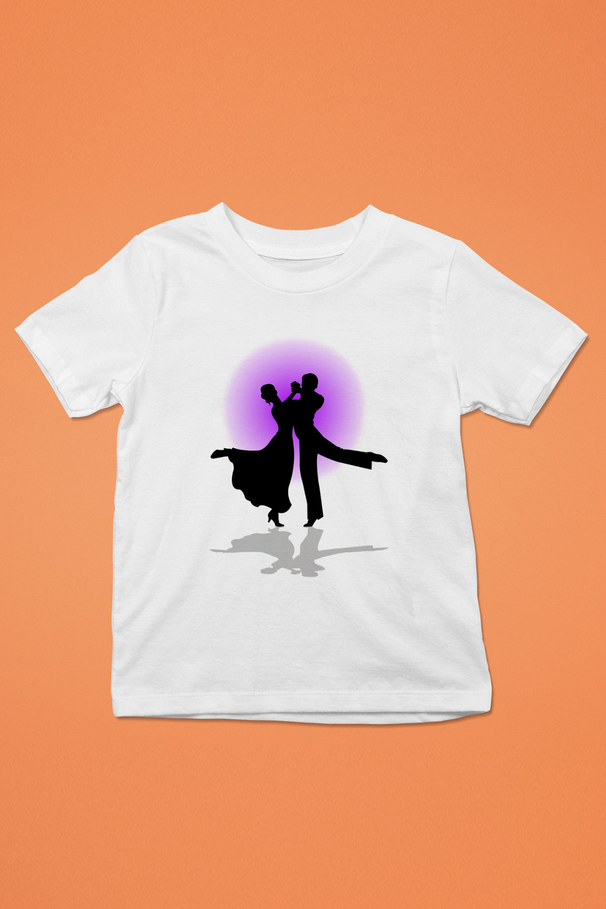 Balo Baskılı Beyaz Unisex Çocuk Tişört
