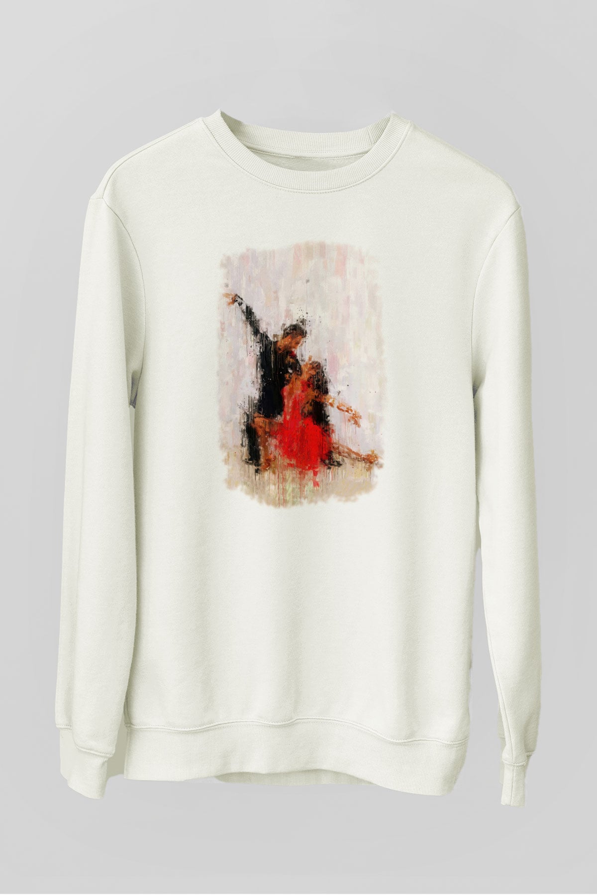 Balo Beyaz Unisex Sweatshirt