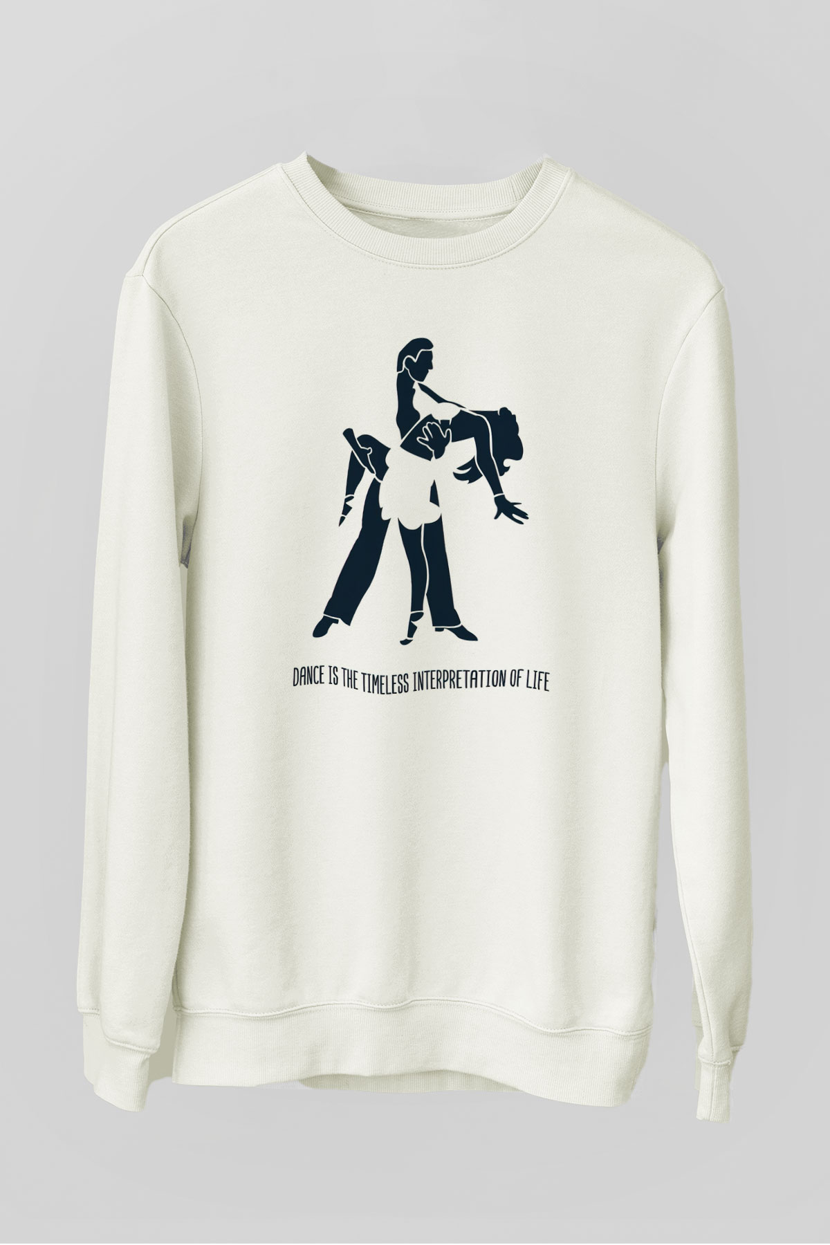 Balo Beyaz Unisex Sweatshirt